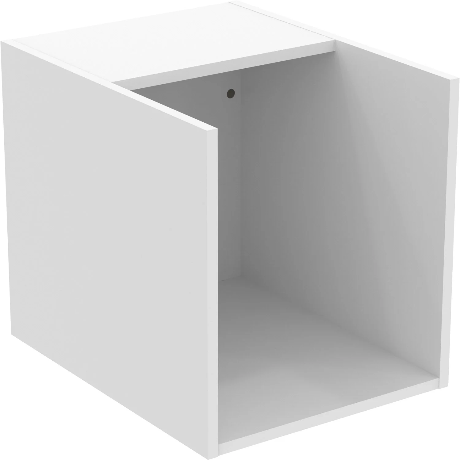 Biała szafka boczna w widoku z boku, Ideal Standard