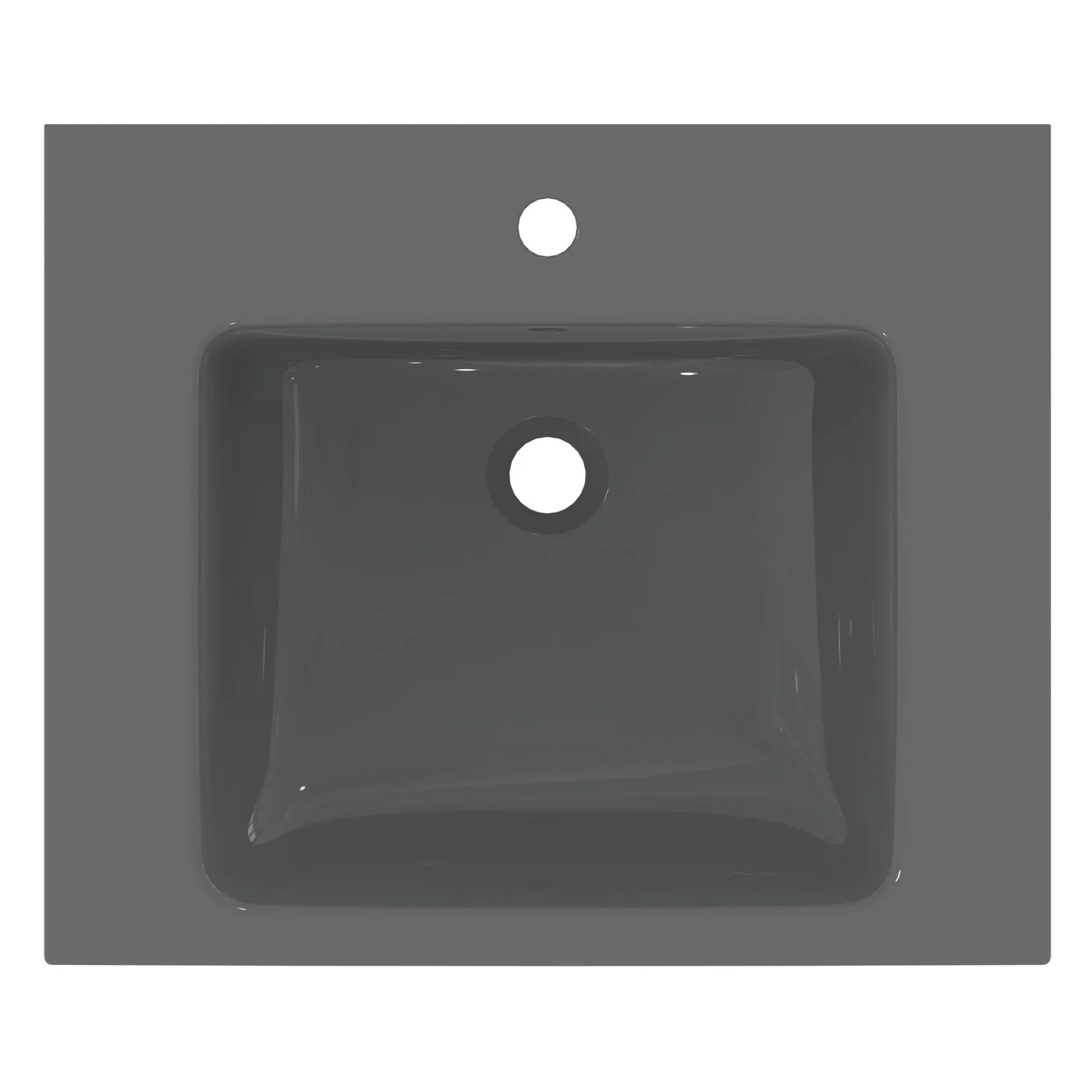 Szary zlew w widoku z góry, Ideal Standard