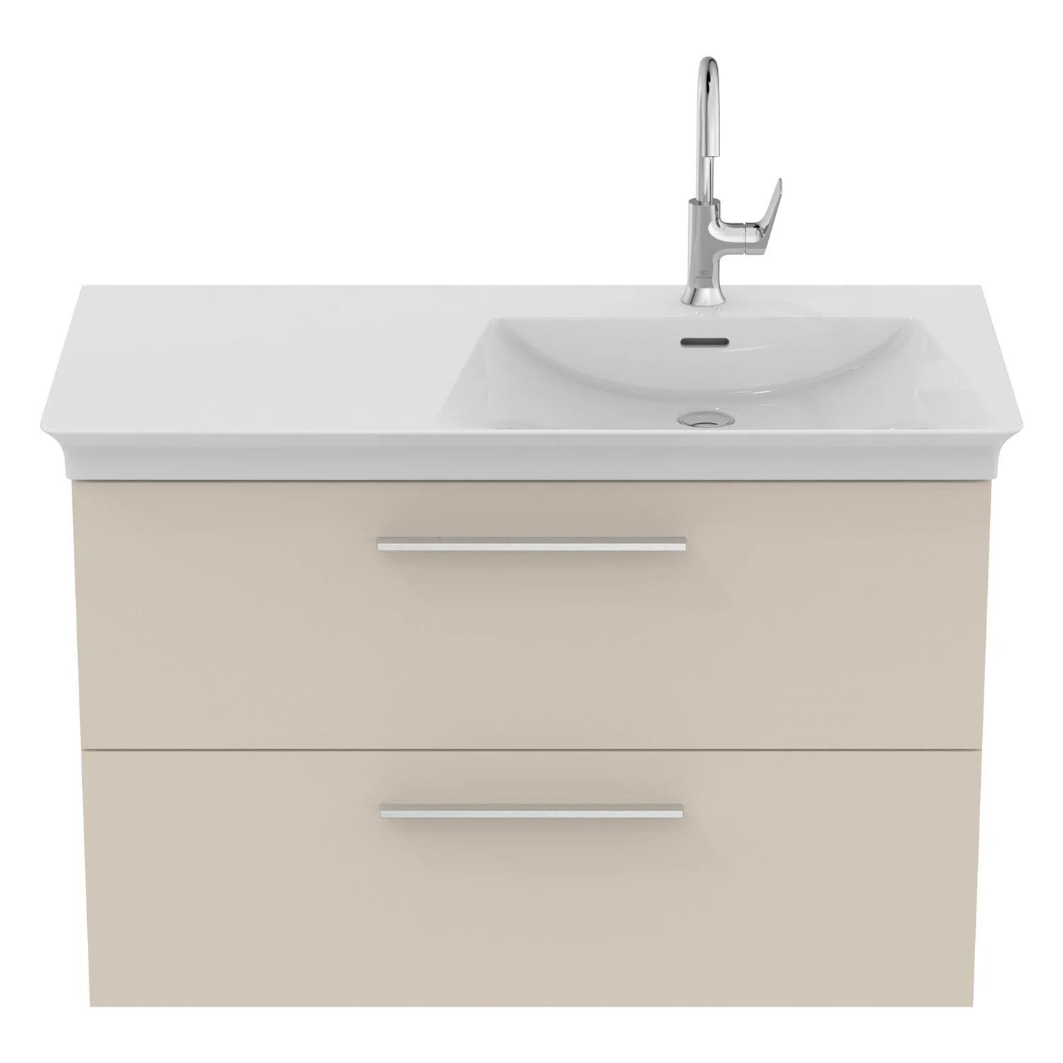Ideal Standard i.life B Waschtischunterschrank 100 cm mit 2 Auszügen, asymmetrisch rechts Bild 7