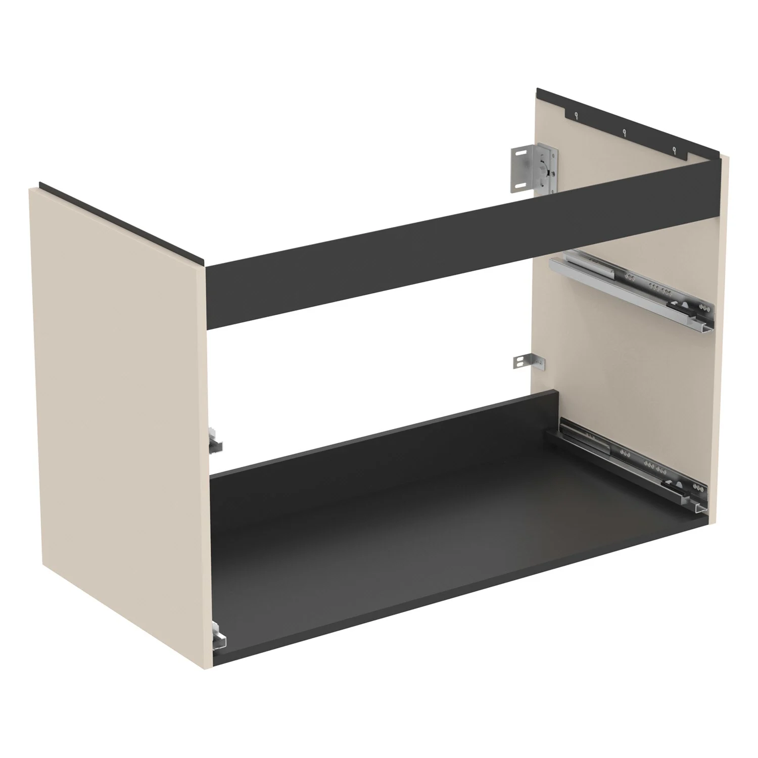 Ideal Standard i.life B Waschtischunterschrank 100 cm mit 2 Auszügen, asymmetrisch rechts Bild 9