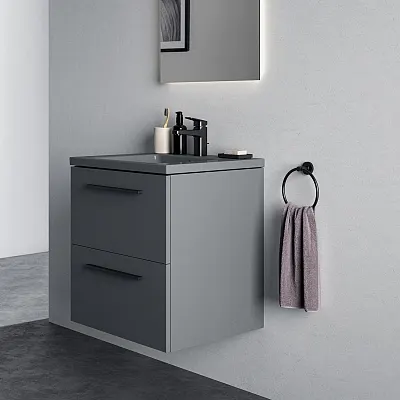 Szafka pod umywalkę Ideal Standard i.life B 60 cm z 2 szufladami Zdjęcie 7