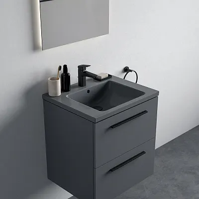 Szafka pod umywalkę Ideal Standard i.life B 60 cm z 2 szufladami Zdjęcie 9