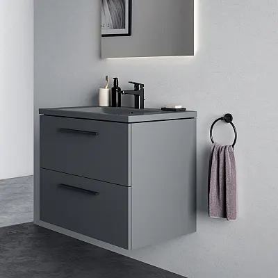 Szafka pod umywalkę Ideal Standard i.life B 80 cm z 2 szufladami Zdjęcie 7