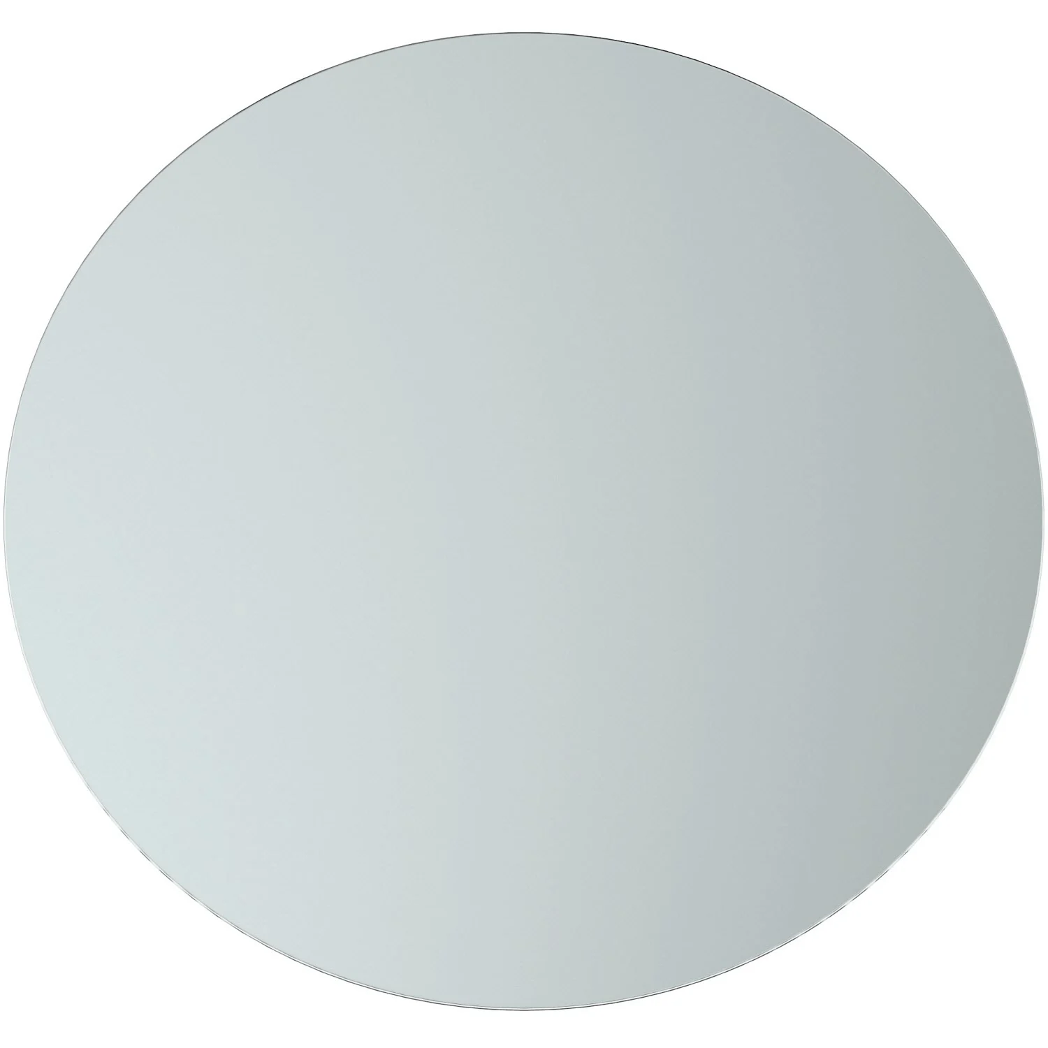 Ideal Standard Conca Badspiegel rund 60 cm mit Ambientebeleuchtung in Aluminium-Optik Bild 2