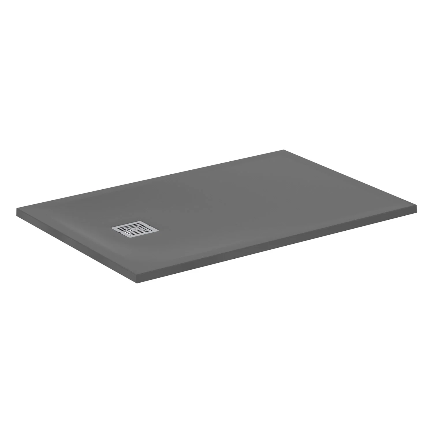 Ideal Standard Ultra Flat S + Rechteck-Brausewanne 120 x 80 cm, Ablaufposition: seitlich 25 cm