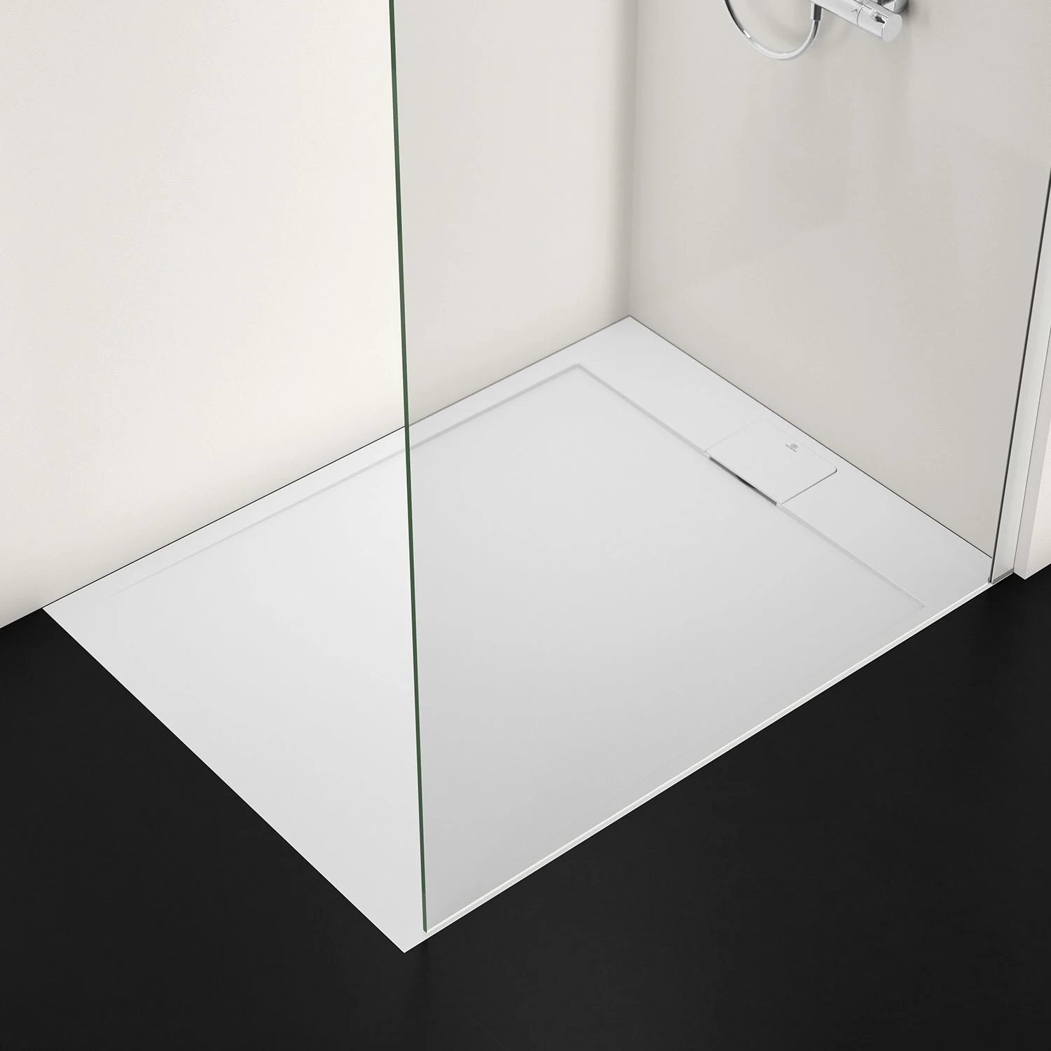 Ideal Standard Ultra Flat S i.life Rechteck-Brausewanne 120 x 90 cm, bodeneben Bild 3