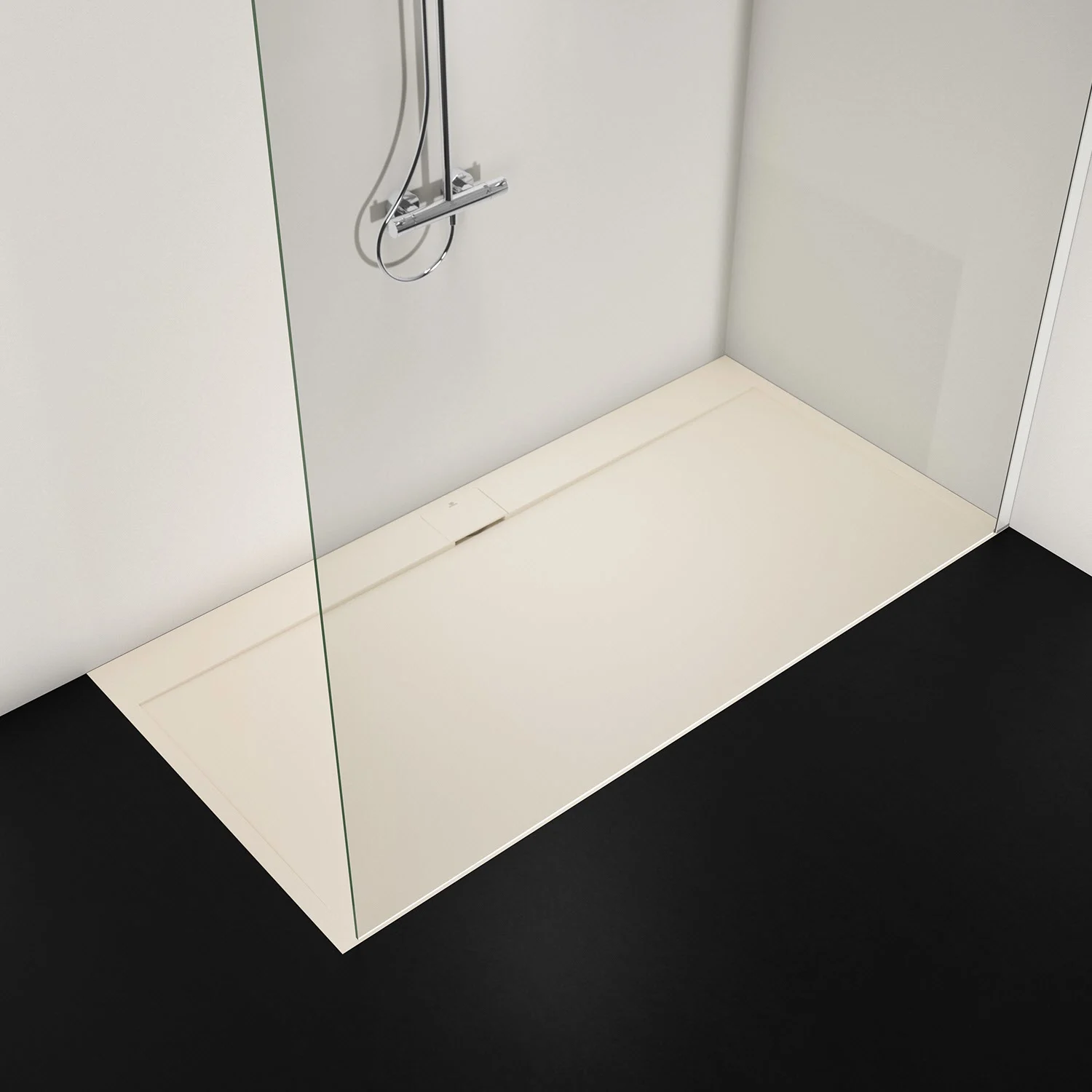 Ideal Standard Ultra Flat S i.life Rechteck-Brausewanne 180 x 100 cm, bodeneben Bild 3