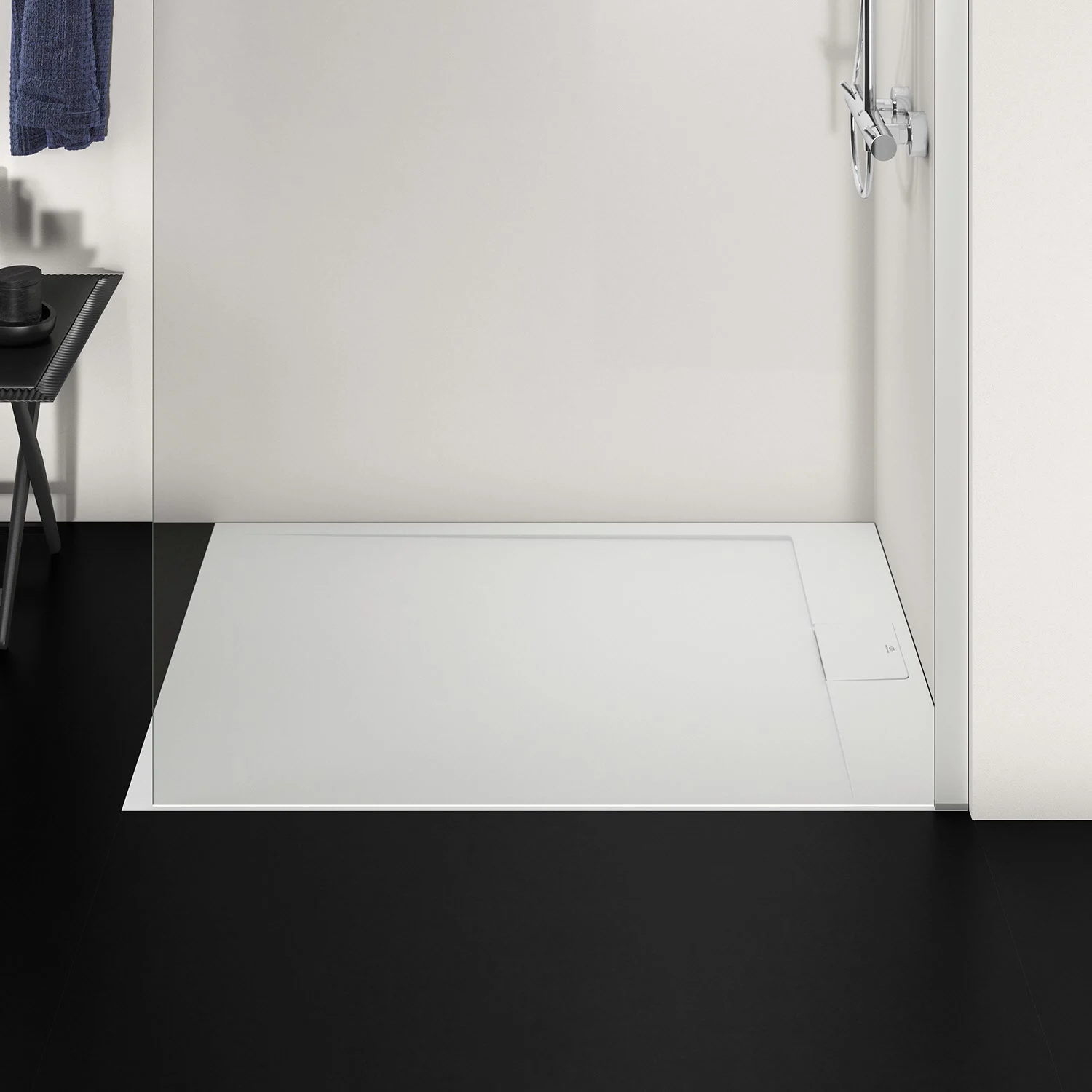 Ideal Standard Ultra Flat S i.life Rechteck-Brausewanne 120 x 90 cm, bodeneben Bild 4
