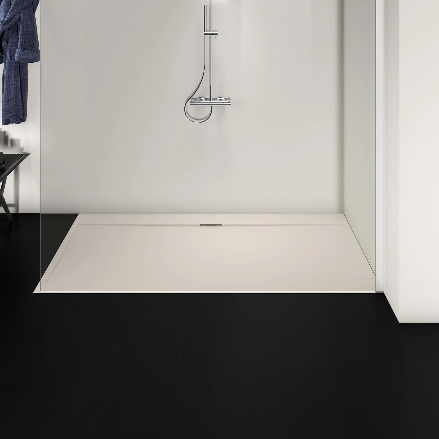 Ideal Standard Ultra Flat S i.life Rechteck-Brausewanne 180 x 100 cm, bodeneben Bild 4