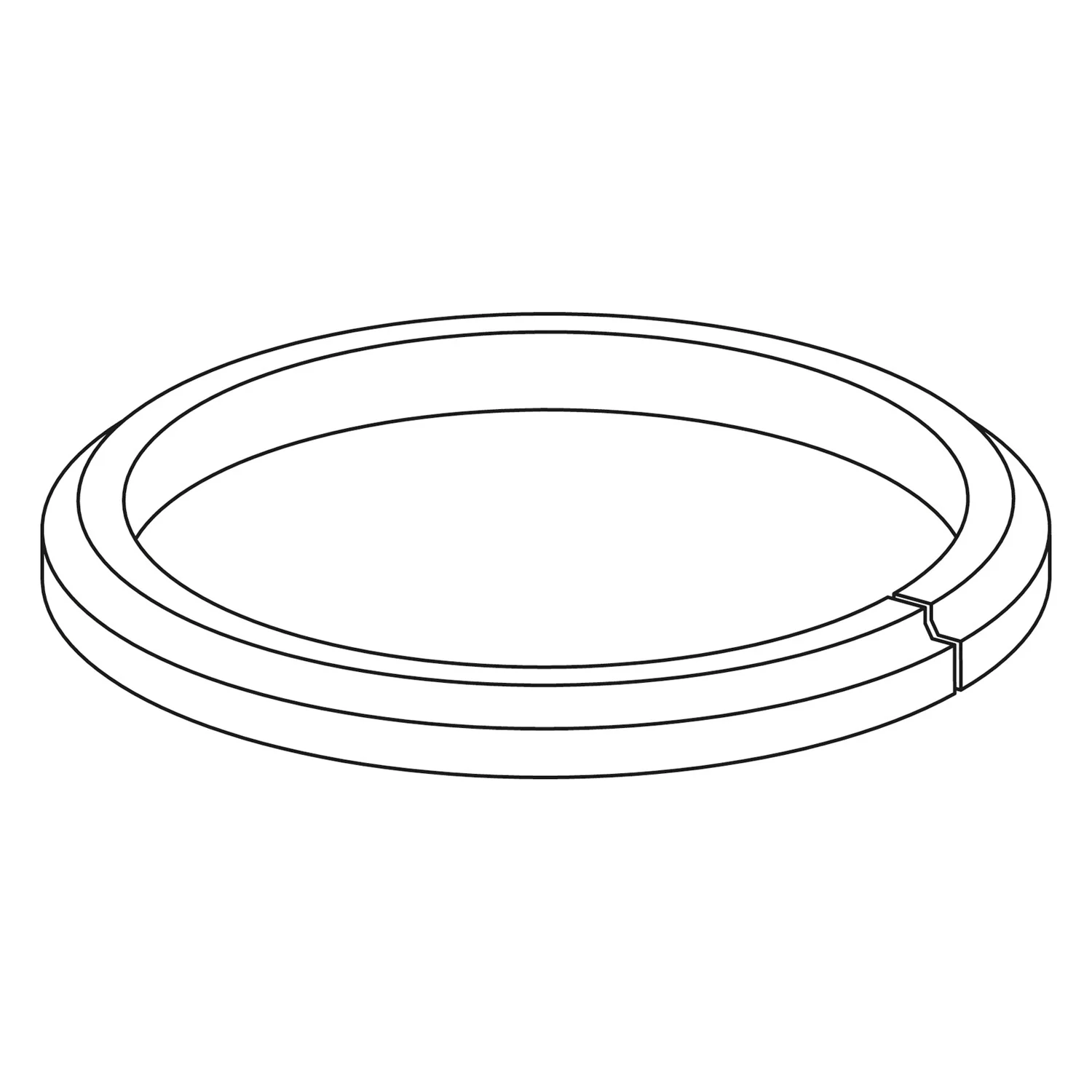 Rysunek techniczny pierścienia uszczelniającego, Ideal Standard