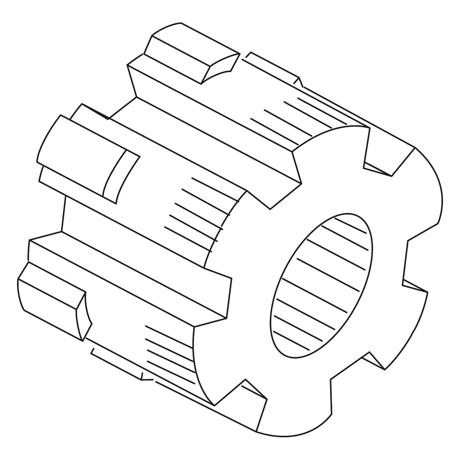 Rysunek techniczny elementu cylindrycznego, Ideal Standard