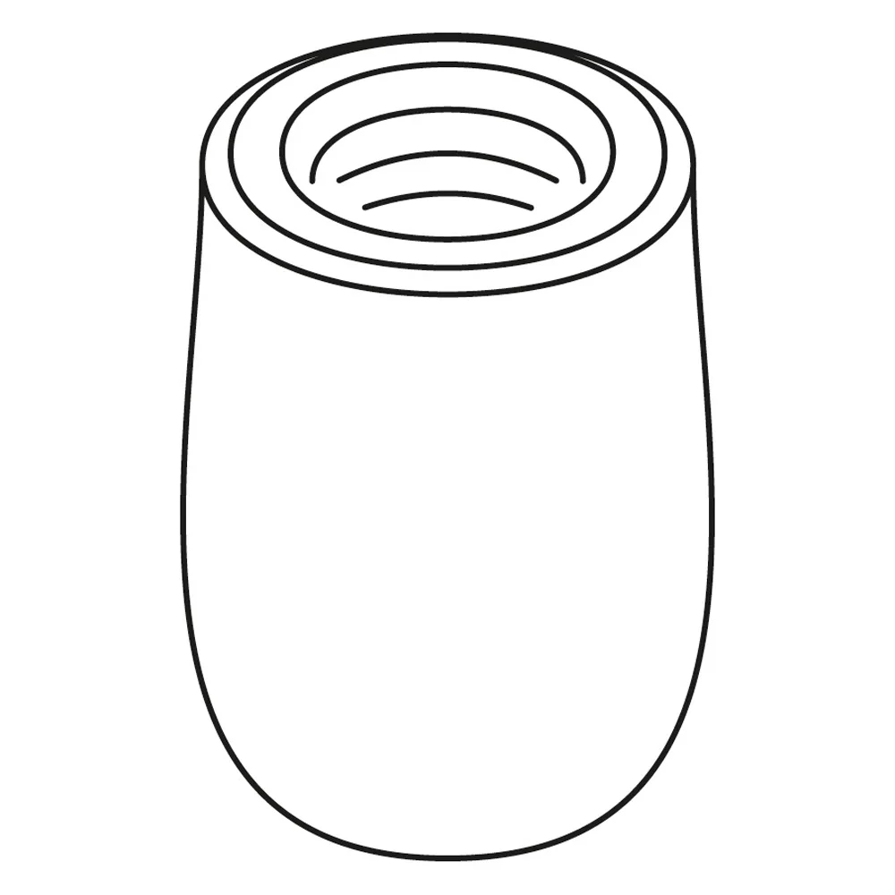 Rysunek techniczny adaptera cylindrycznego, Ideal Standard