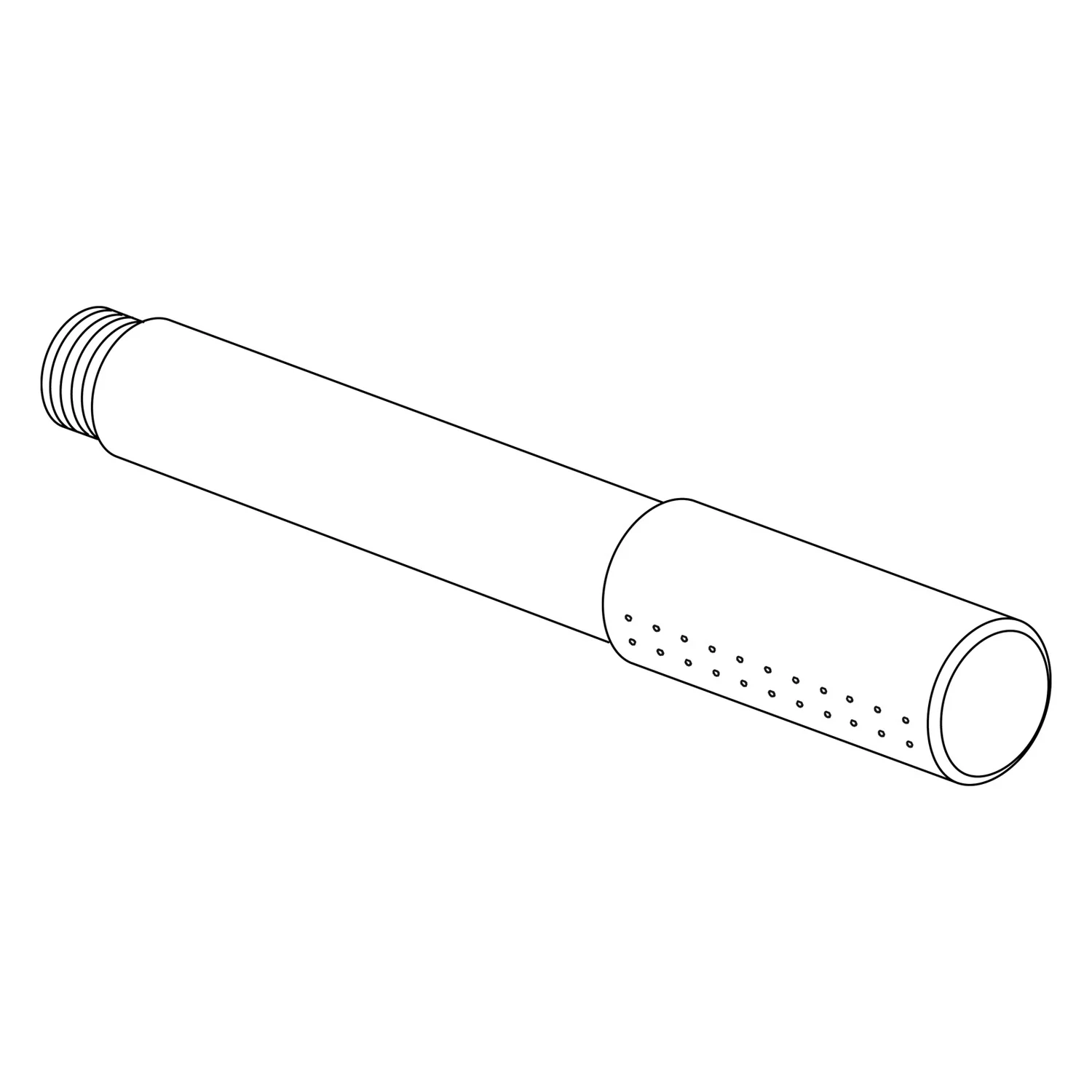 Rysunek techniczny cylindrycznego elementu, Ideal Standard