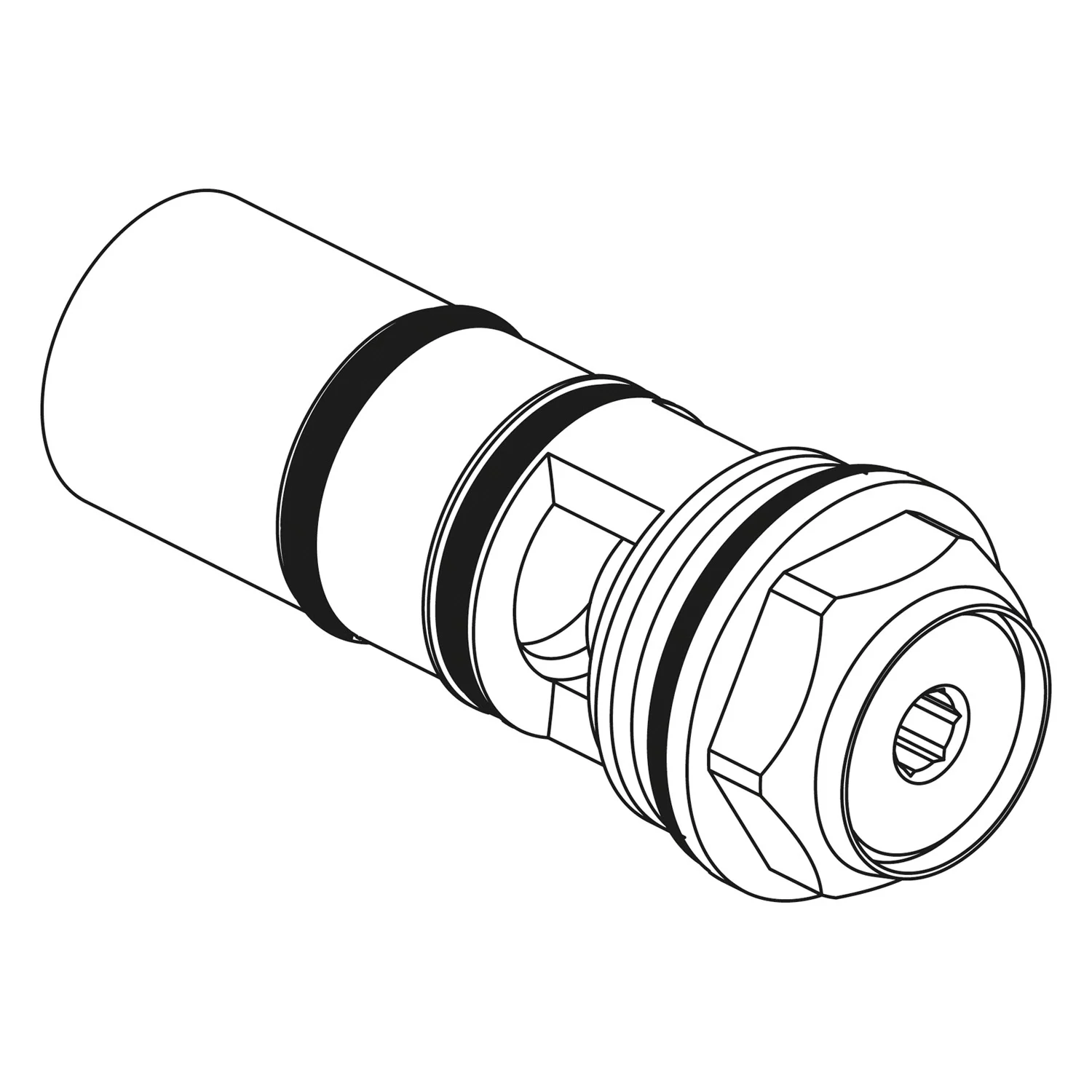 Rysunek techniczny części armatury, Ideal Standard