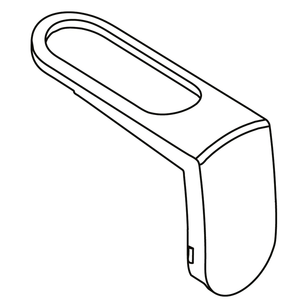 Rysunek techniczny owalnego elementu, Ideal Standard