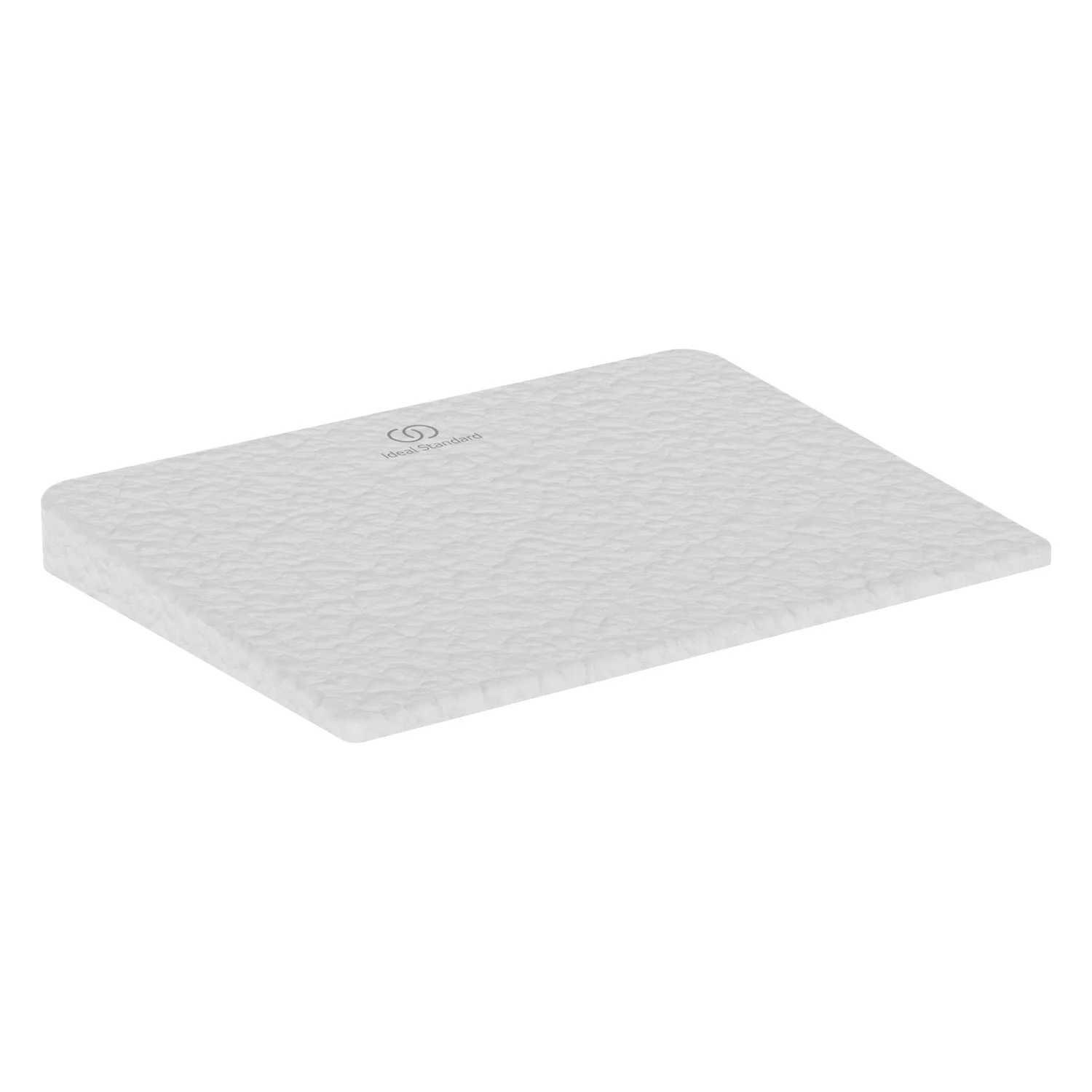 Biała płyta ceramiczna w widoku z boku, Ideal Standard