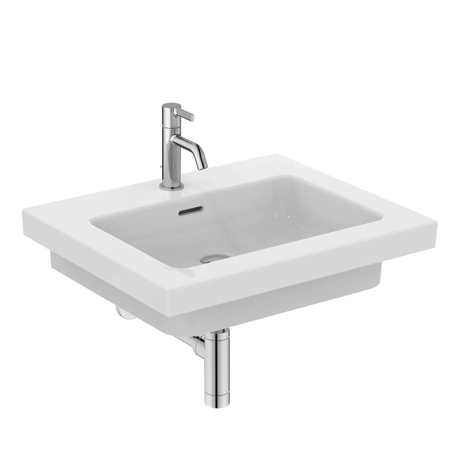 Ideal Standard Extra Möbelwaschtisch, 1 Hahnloch, 61 cm Bild 3