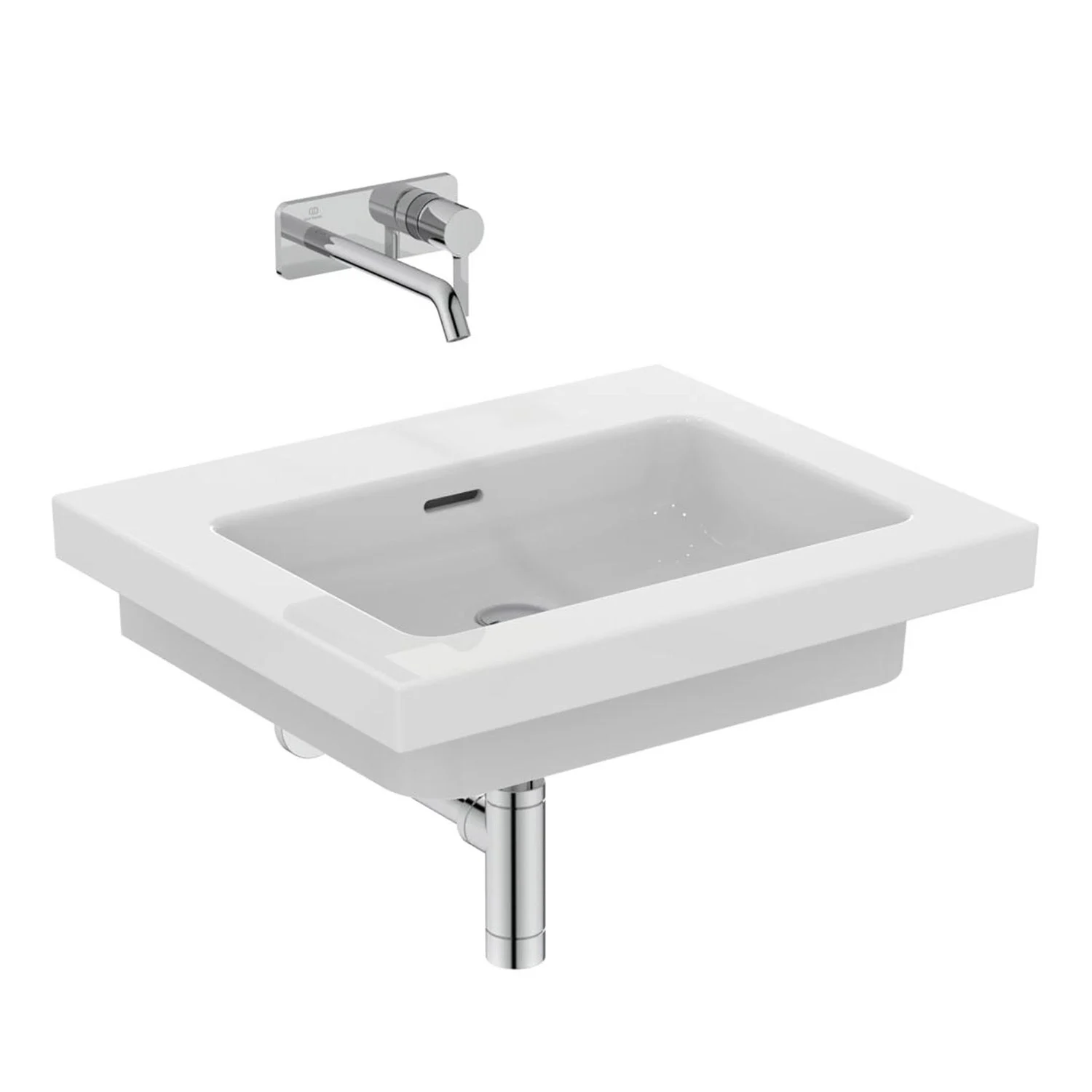 Ideal Standard Extra Möbelwaschtisch, ohne Hahnloch, 61 cm Bild 3