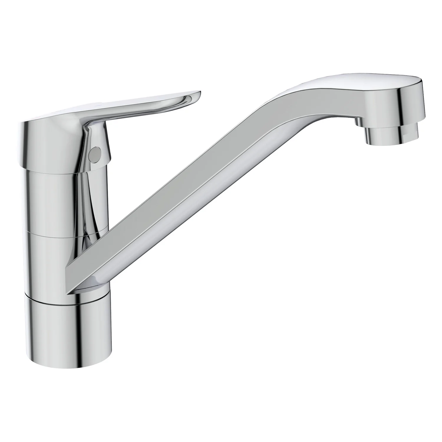 Jednouchwytowa bateria kuchenna Ideal Standard Ceraflex do montażu przed oknem BlueStart