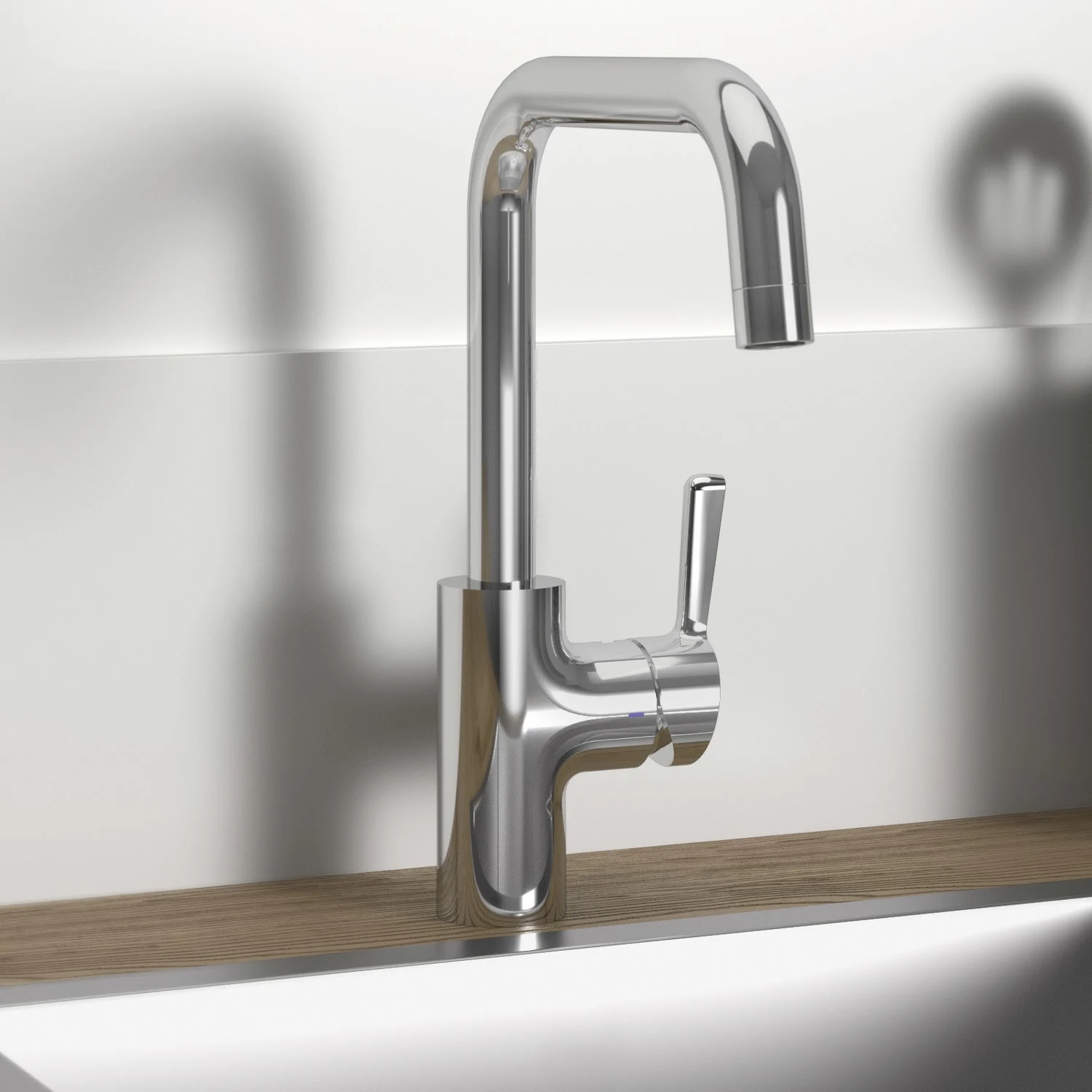 Bateria kuchenna Ideal Standard Ceralife 11,4 x 25,1 x 31,3 cm, wysięg 21,5 cm