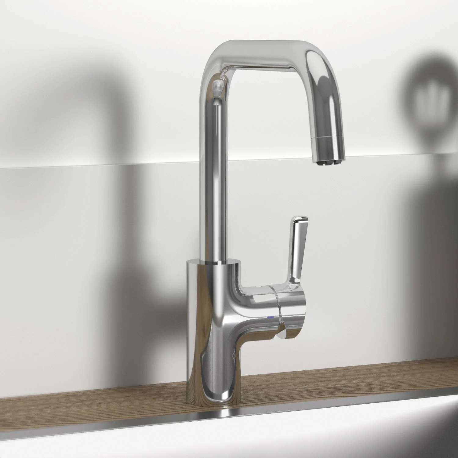 Bateria kuchenna Ideal Standard Ceralife 11,4 x 25,1 x 31,3 cm, wysięg 21,6 cm