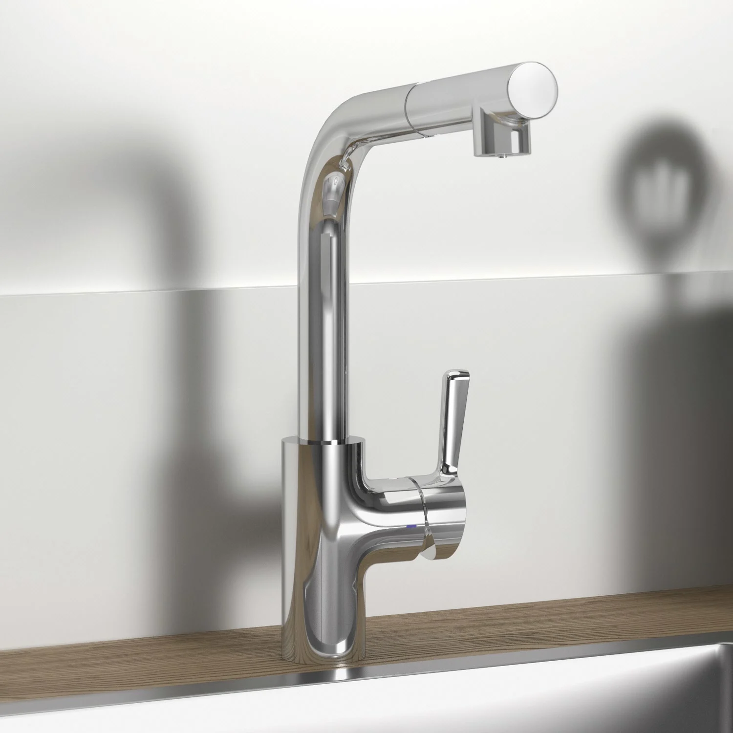 Bateria kuchenna Ideal Standard Ceralife 11,4 x 27,2 x 33 cm, wysięg 21,6 cm