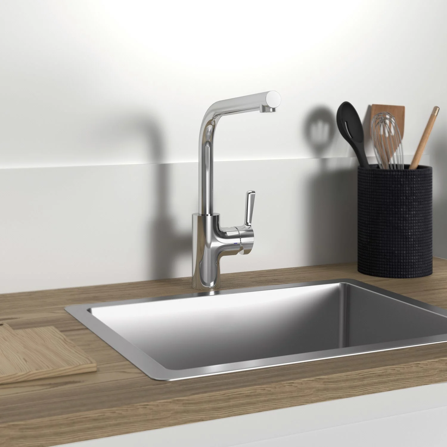 Bateria kuchenna Ideal Standard Ceralife 11,4 x 26 x 32,6 cm, wysięg 22 cm Zdjęcie 3