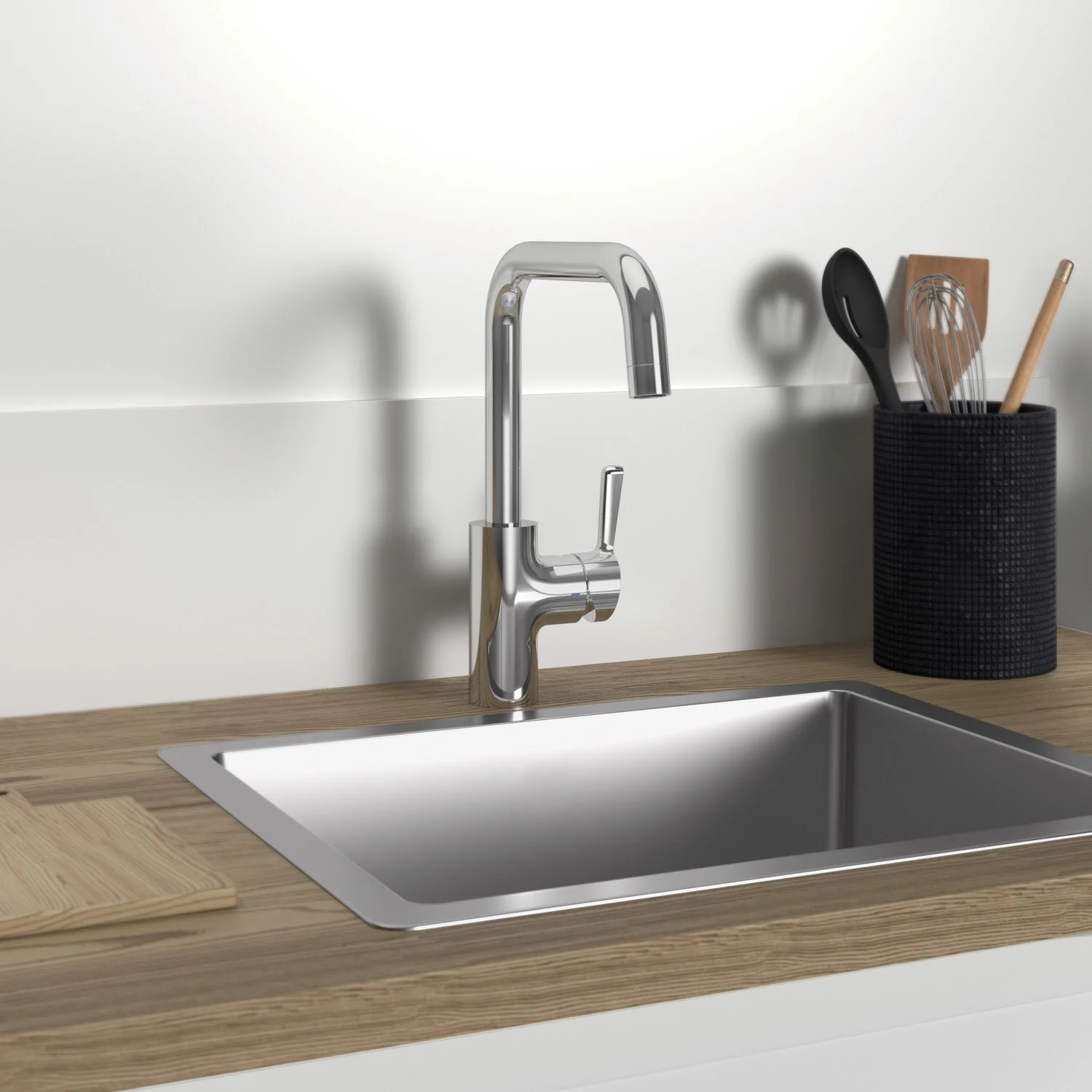 Bateria kuchenna Ideal Standard Ceralife 11,4 x 25,1 x 31,3 cm, wysięg 21,5 cm Zdjęcie 3