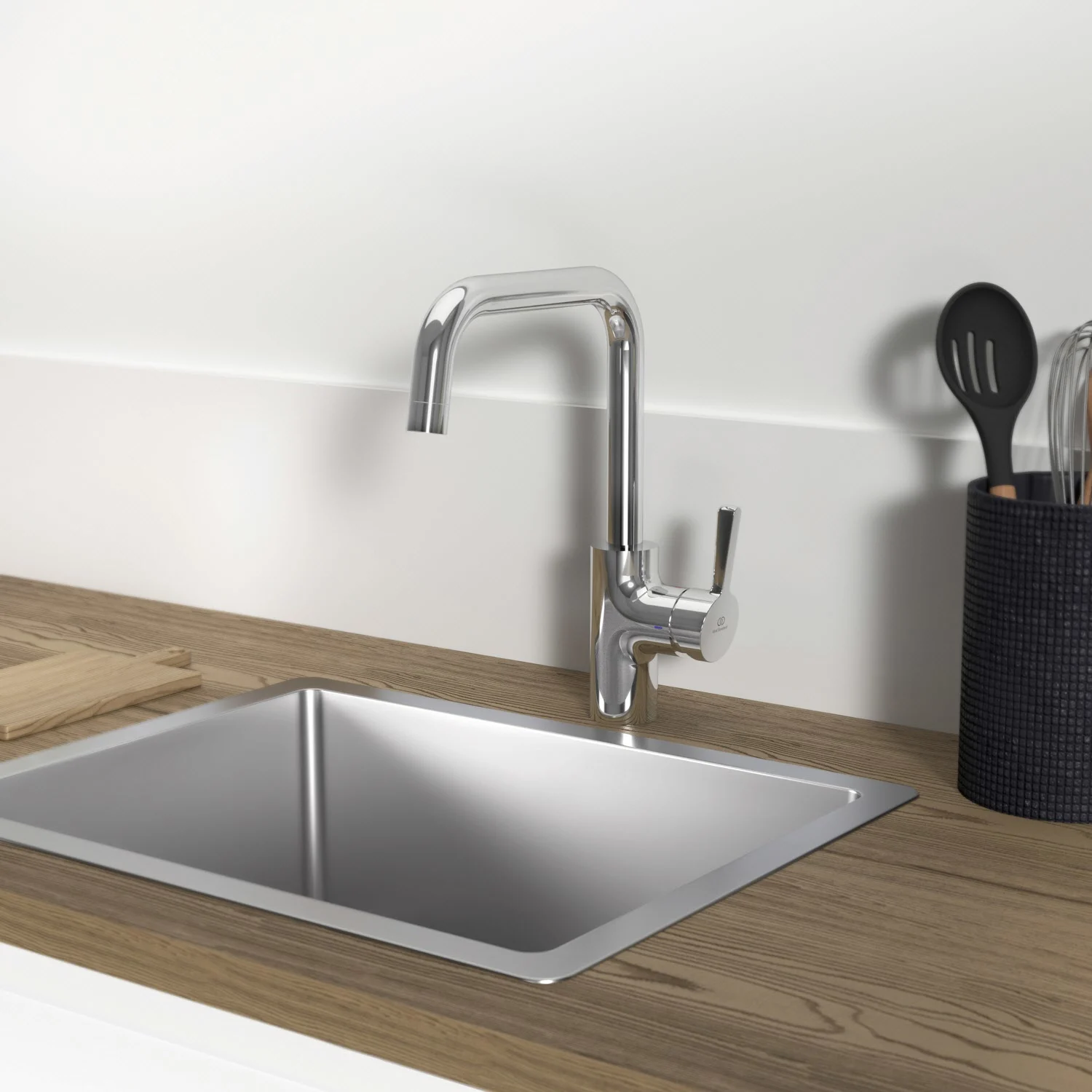 Bateria kuchenna Ideal Standard Ceralife 11,4 x 25,1 x 31,3 cm, wysięg 21,5 cm Zdjęcie 4