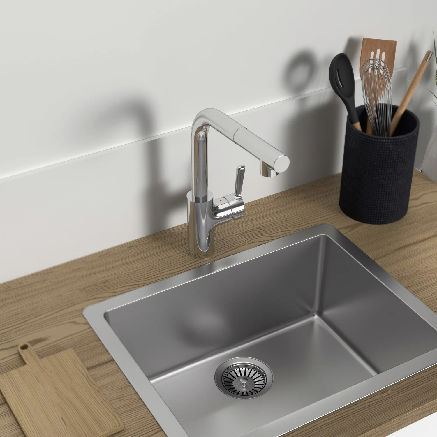 Bateria kuchenna Ideal Standard Ceralife 11,4 x 27,2 x 33 cm, wysięg 21,6 cm Zdjęcie 6