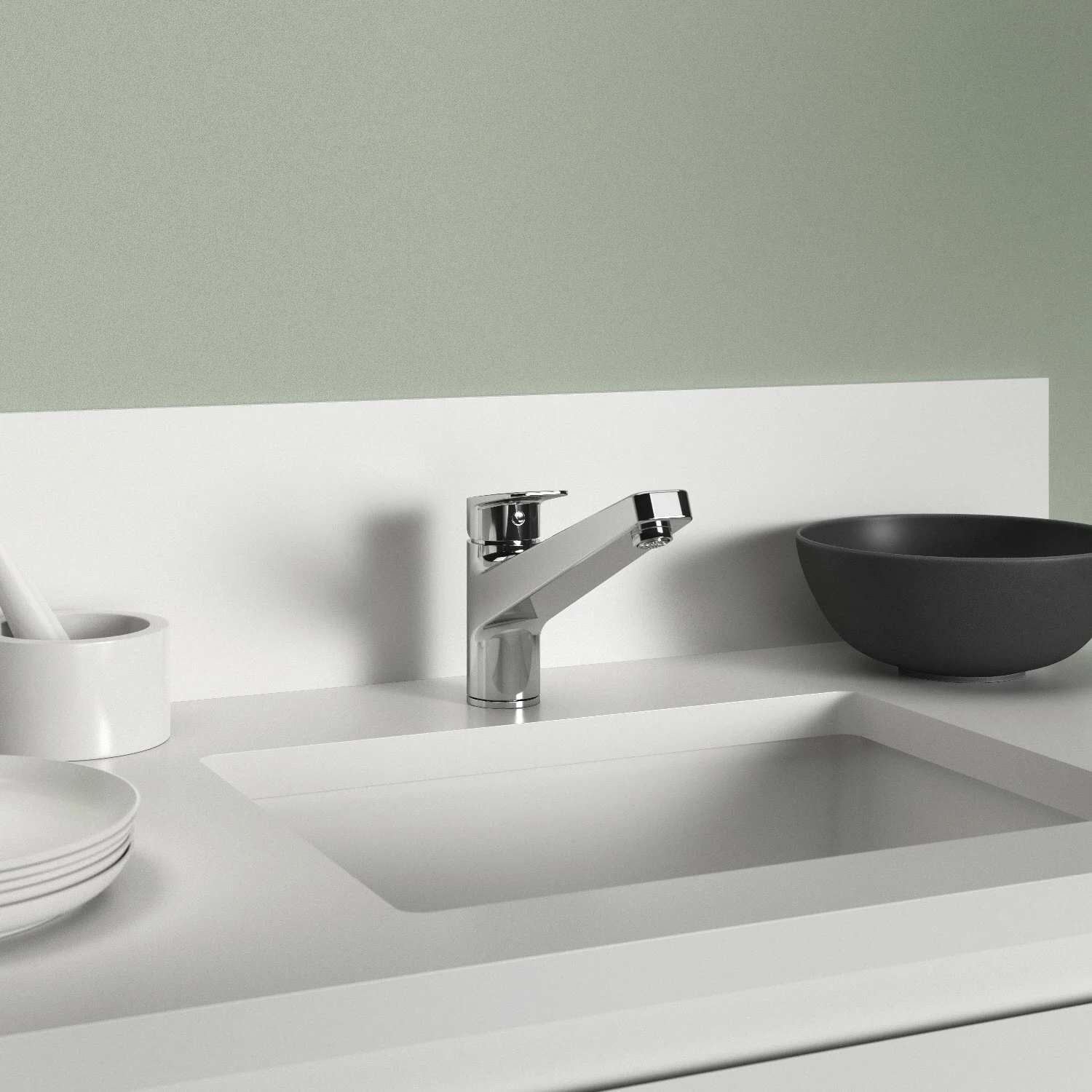 Bateria kuchenna w nowoczesnej kuchni, Ideal Standard
