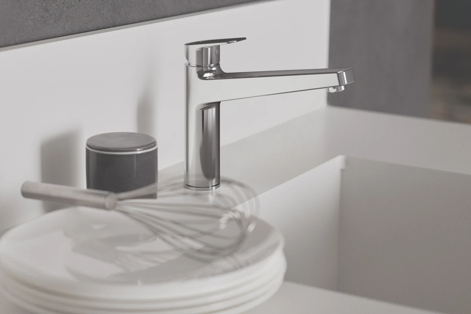 Ideal Standard Ceraplan – wysoka bateria kuchenna z jednym uchwytem Zdjęcie 7