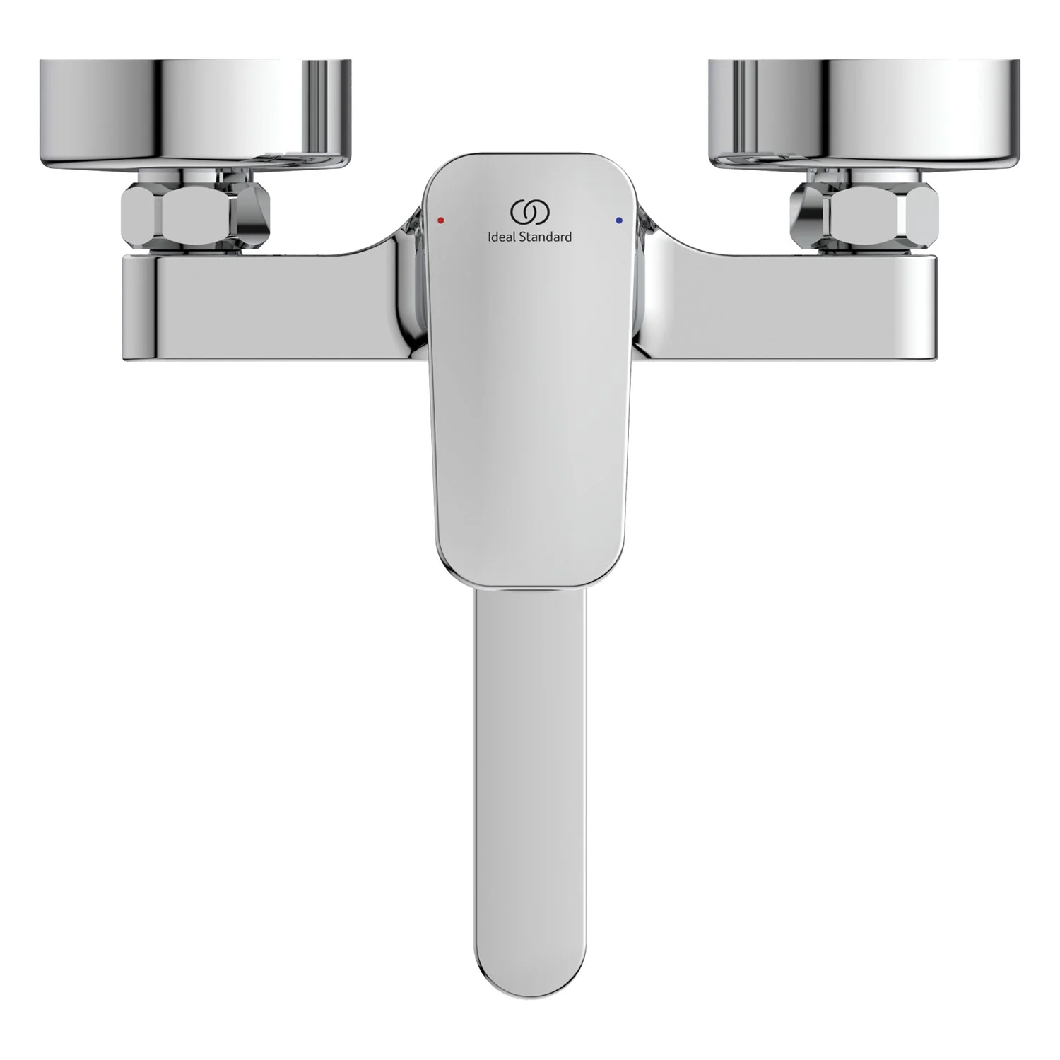 Chromowana bateria kuchenna widok z przodu, Ideal Standard