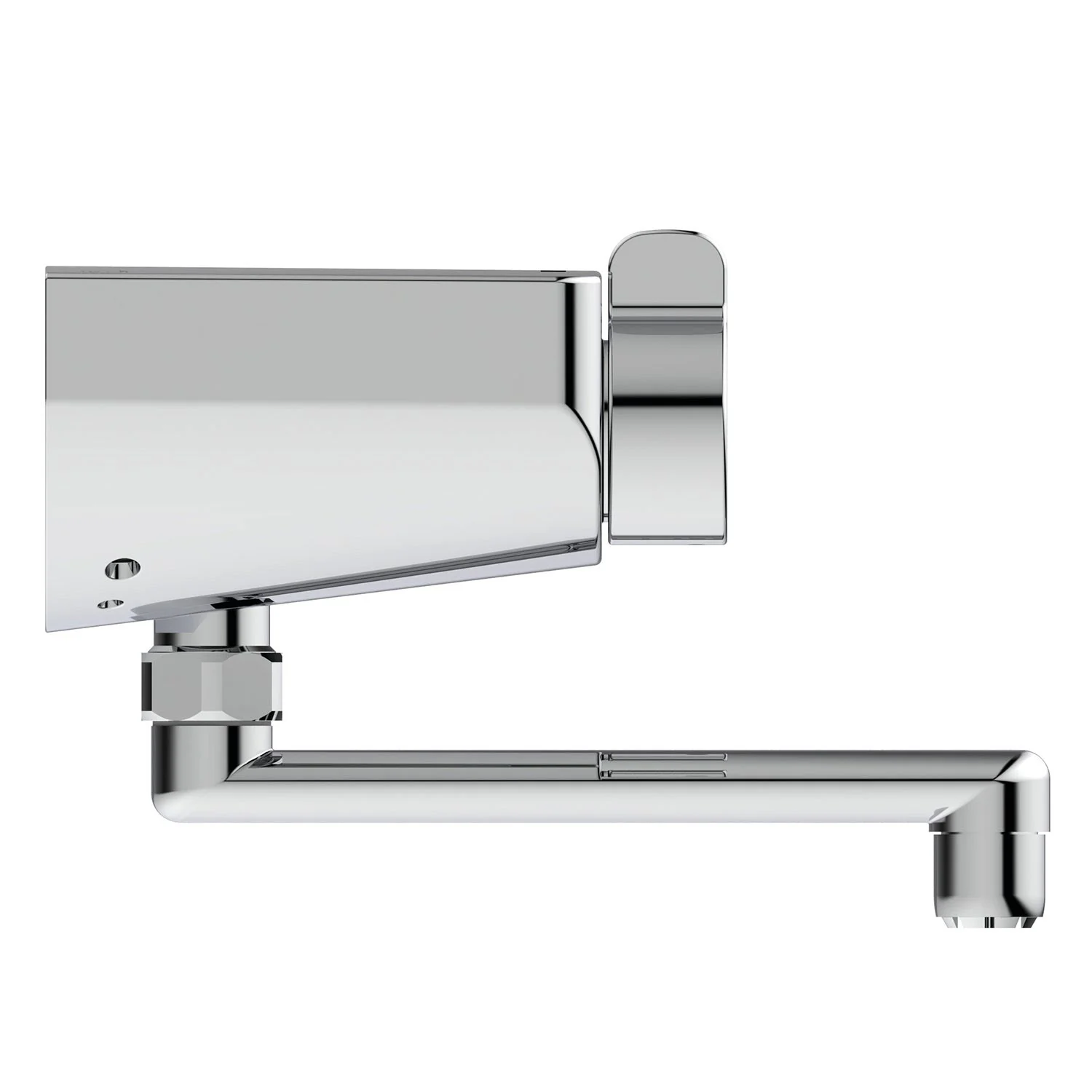 Chromowana bateria kuchenna widok z boku, Ideal Standard