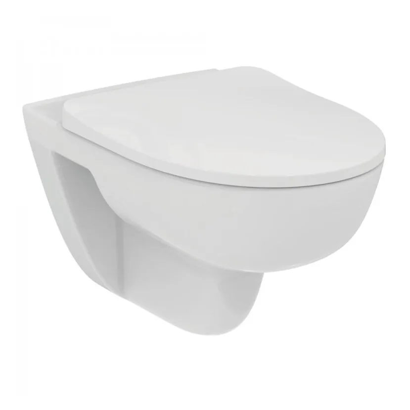 Biała miska WC widok z boku, Ideal Standard