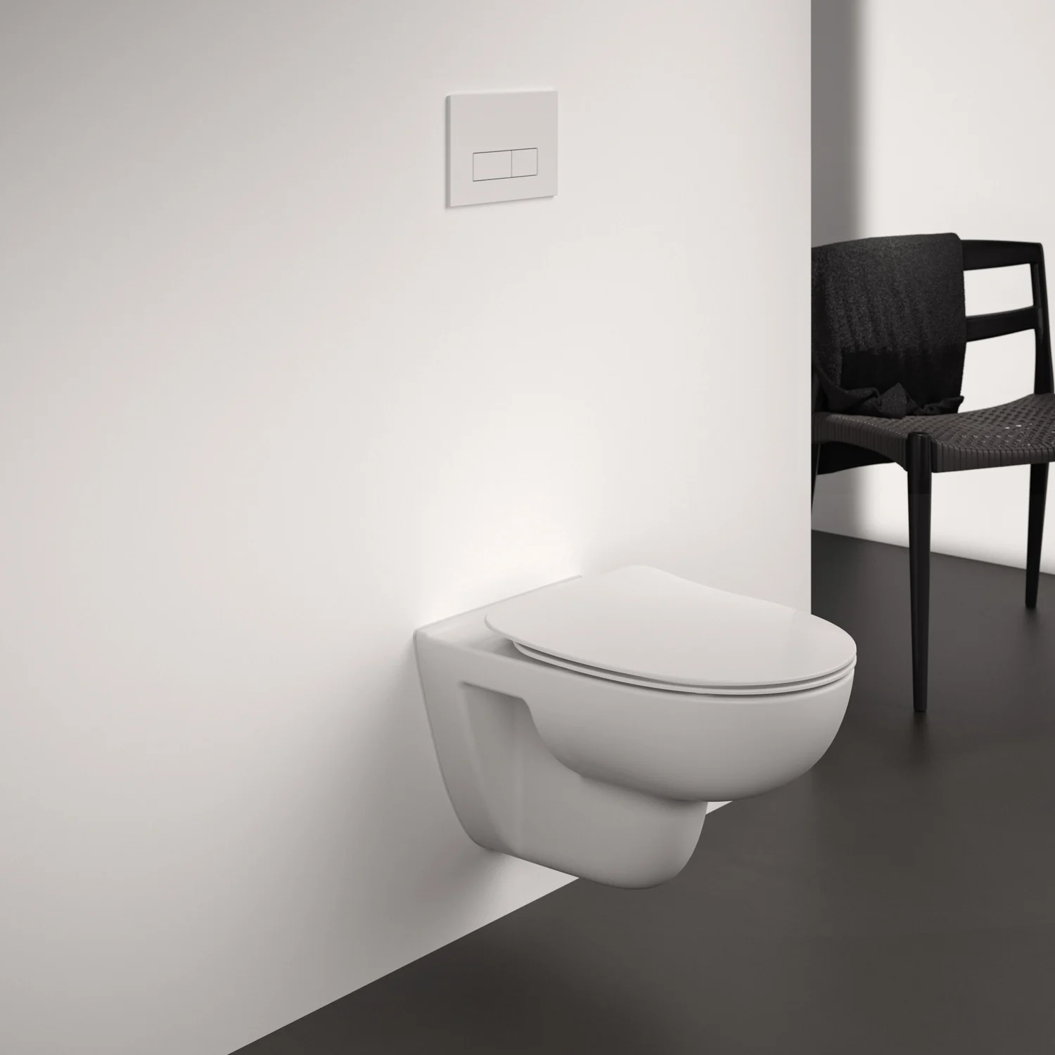 Toaleta w nowoczesnej łazience, Ideal Standard