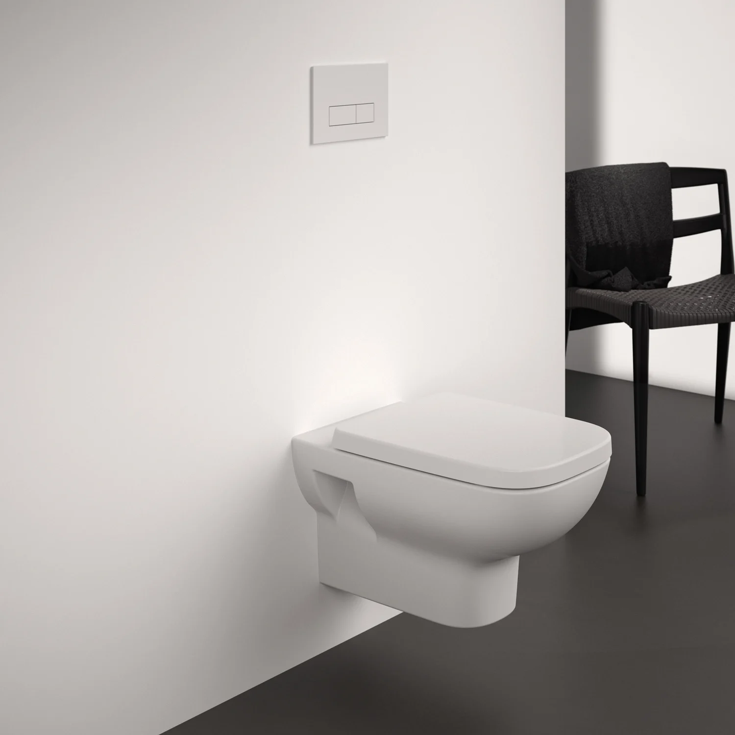 Ideal Standard i.life A Wandtiefspül-WC eckig ohne Spülrand Bild 6