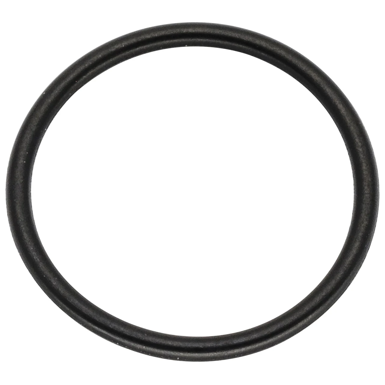 Czarny pierścień O-ring na białym tle, Ideal Standard