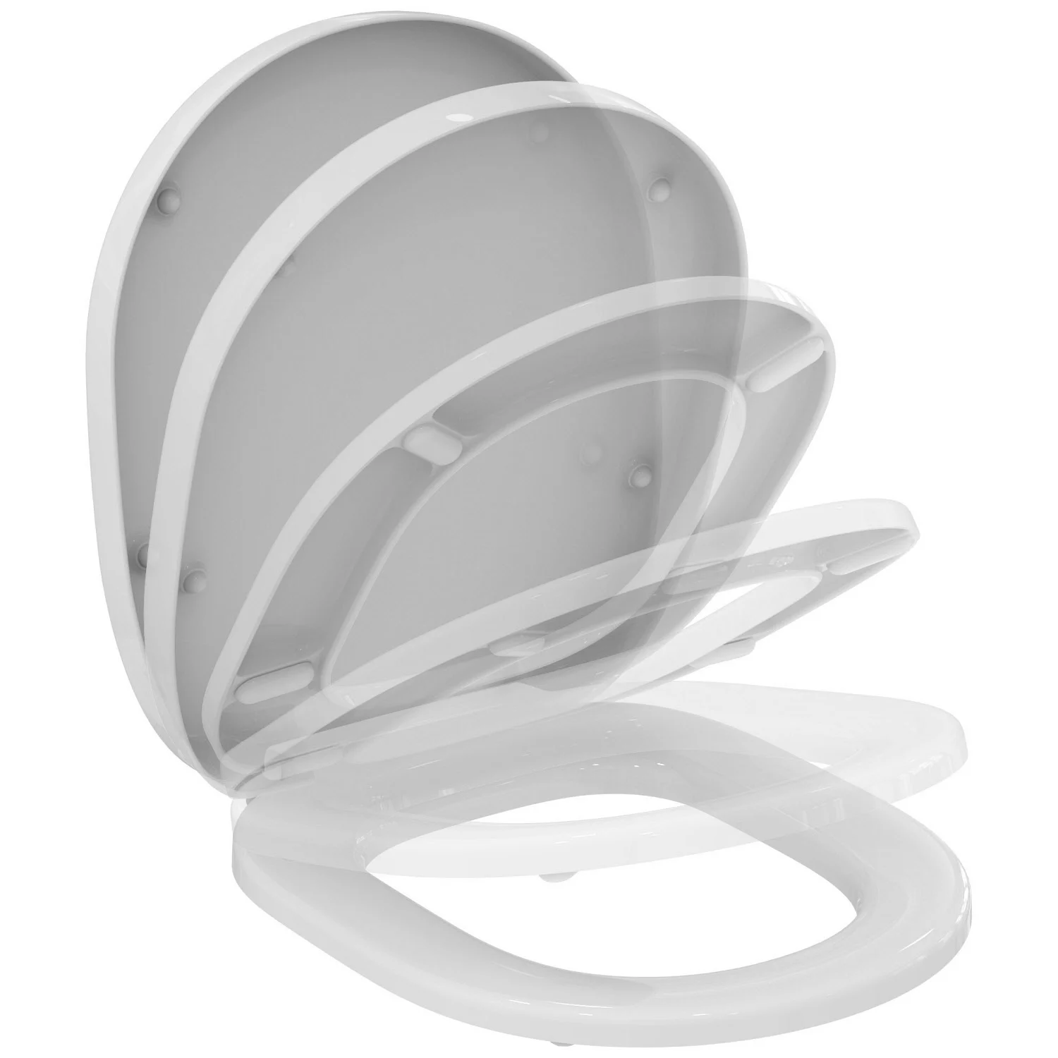 Biała deska sedesowa w ruchu, Ideal Standard