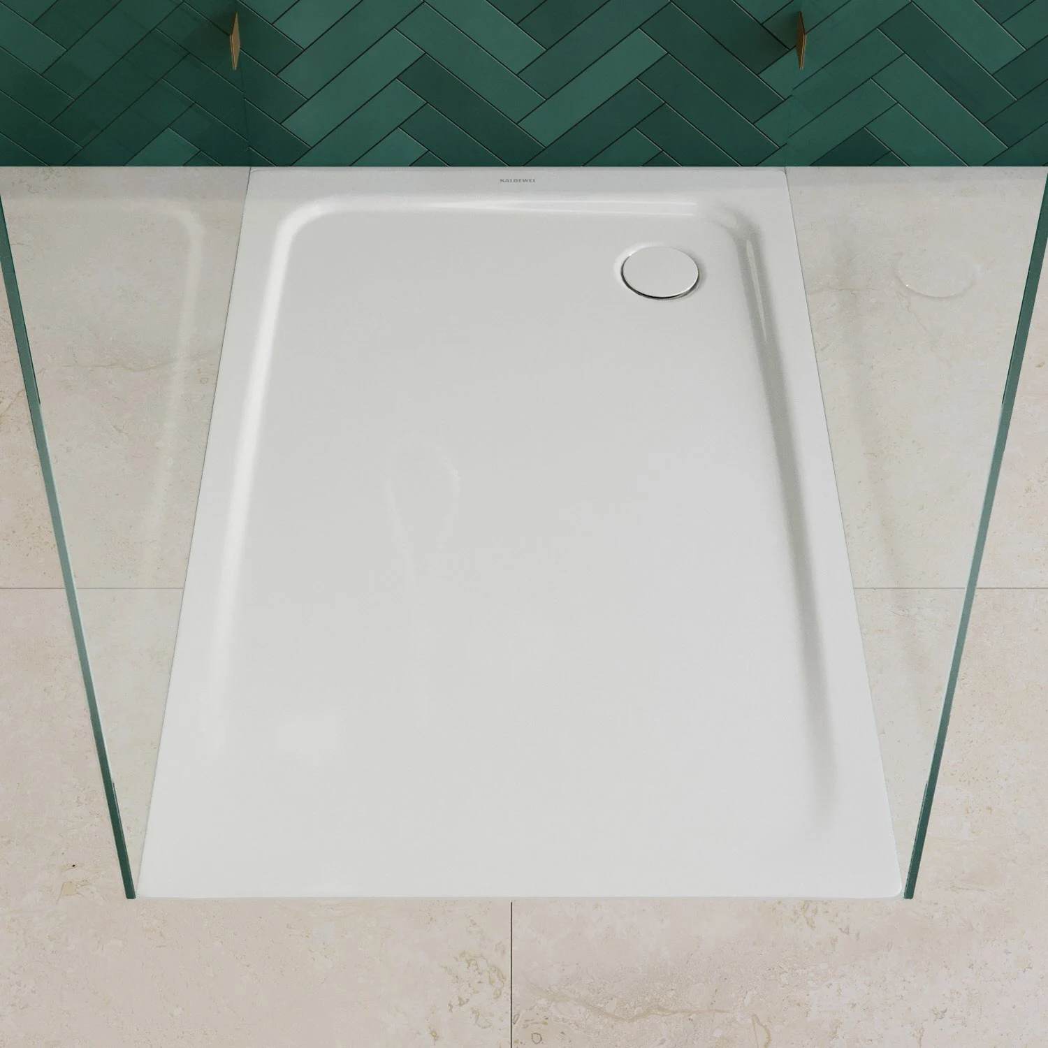 Kaldewei TEMPER Duschwanne 90 x 120 cm