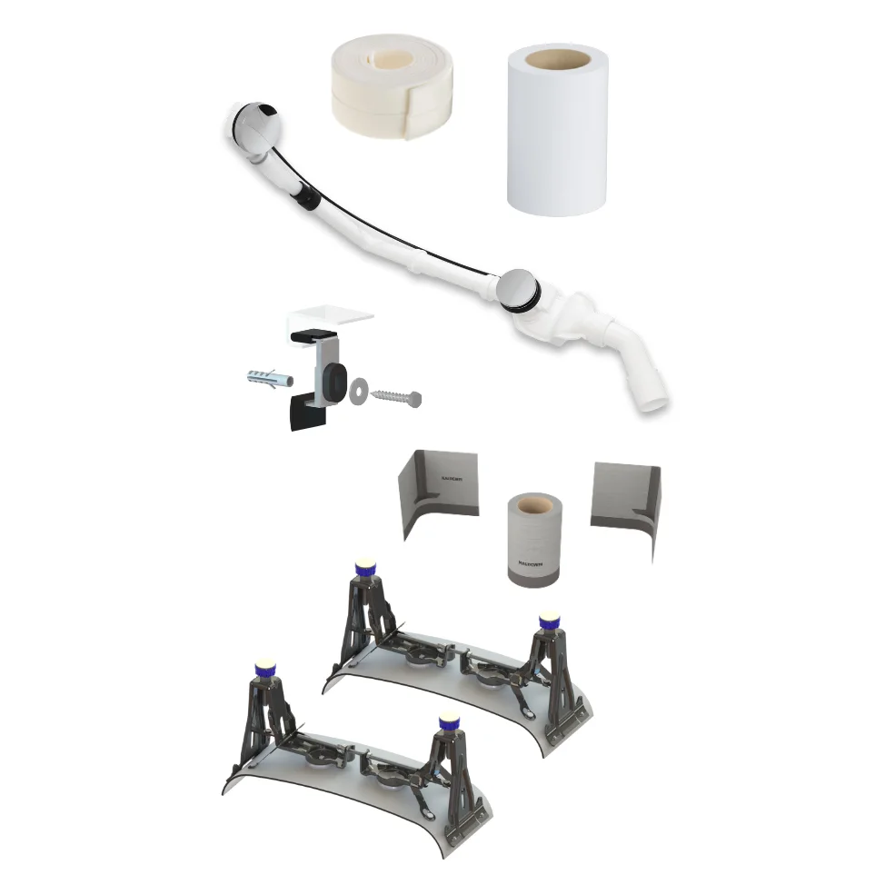 Kaldewei Badewannen-Installations-Set BIS 5041