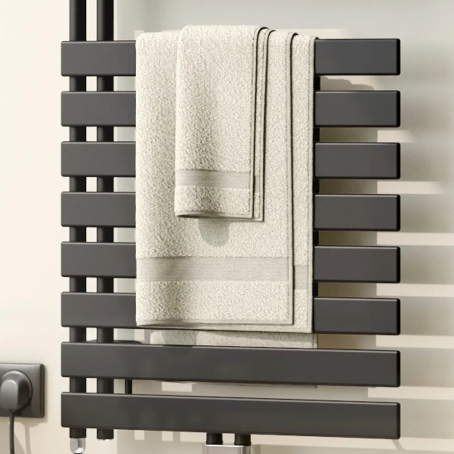 Kermi Credo Half flat -E Badheizkörper 60 x 183,4 cm, mit Elektro-Set WWS links Bild 3