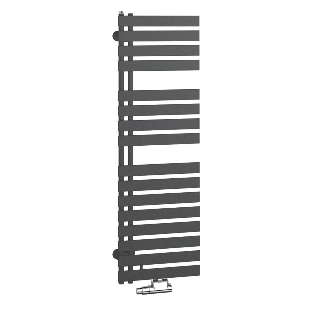 Kermi Credo Half flat Badheizkörper 45 x 143,6 cm, links, mit Mittenanschluss