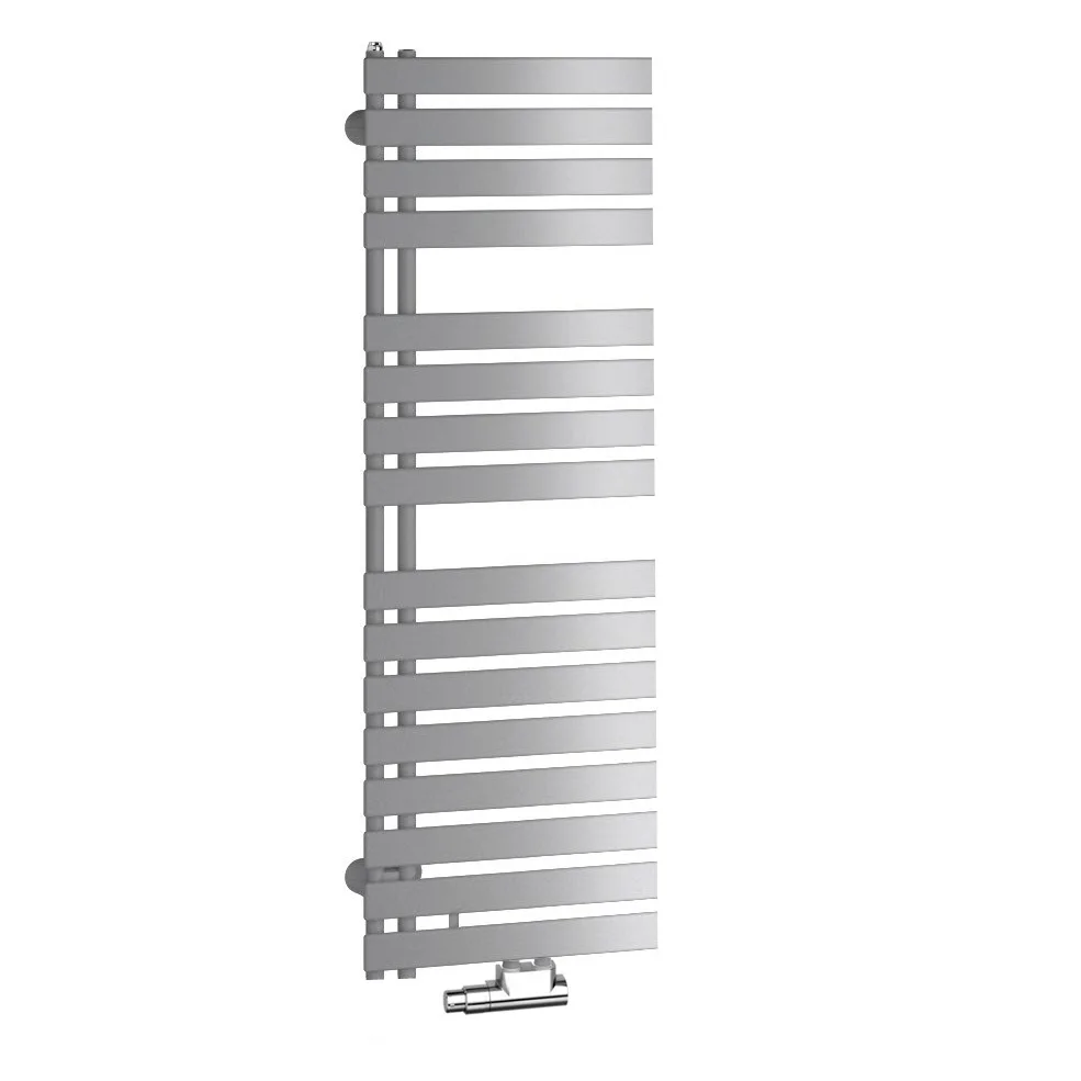 Kermi Credo Half flat Badheizkörper 60 x 103,9 cm, links, mit Mittenanschluss