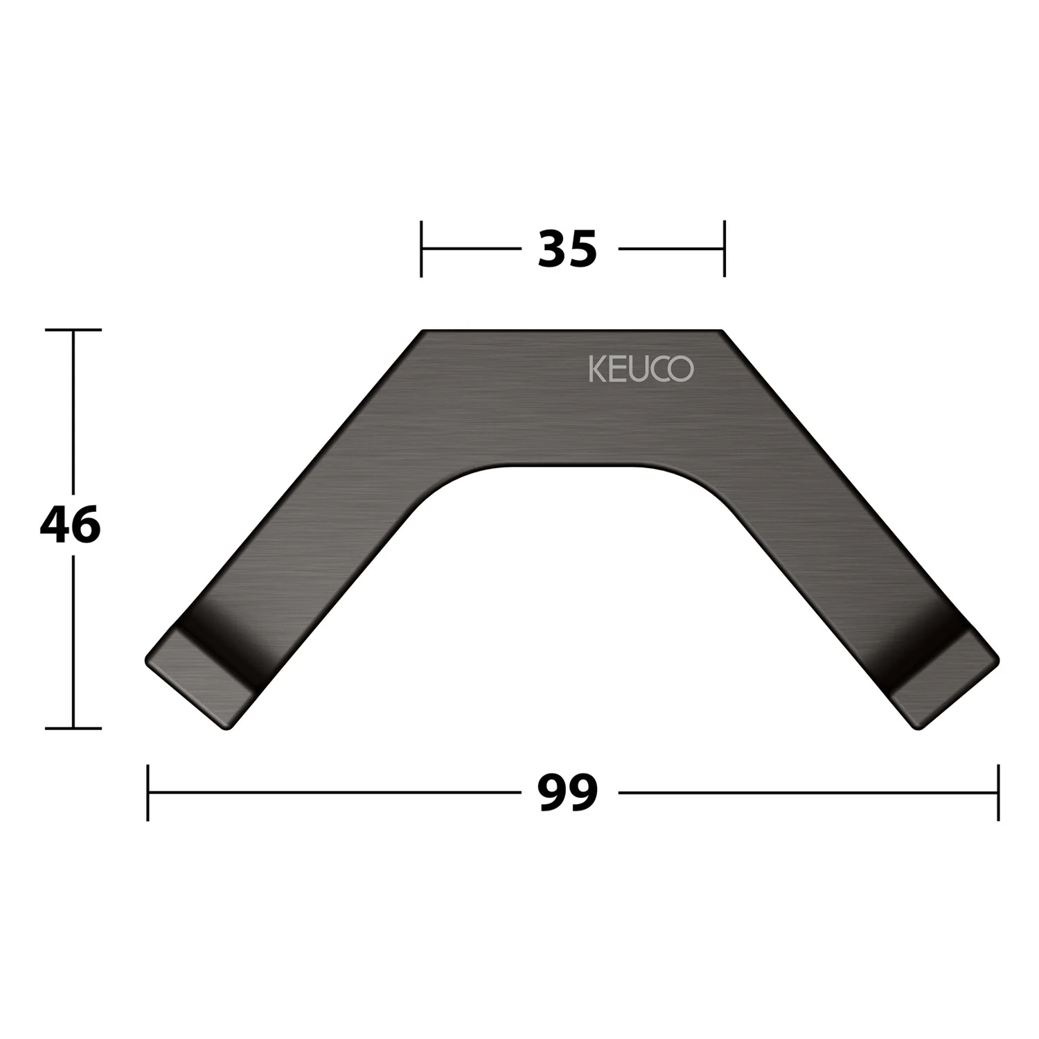 Keuco EDITION 11 Handtuchhaken doppelt Bild 6