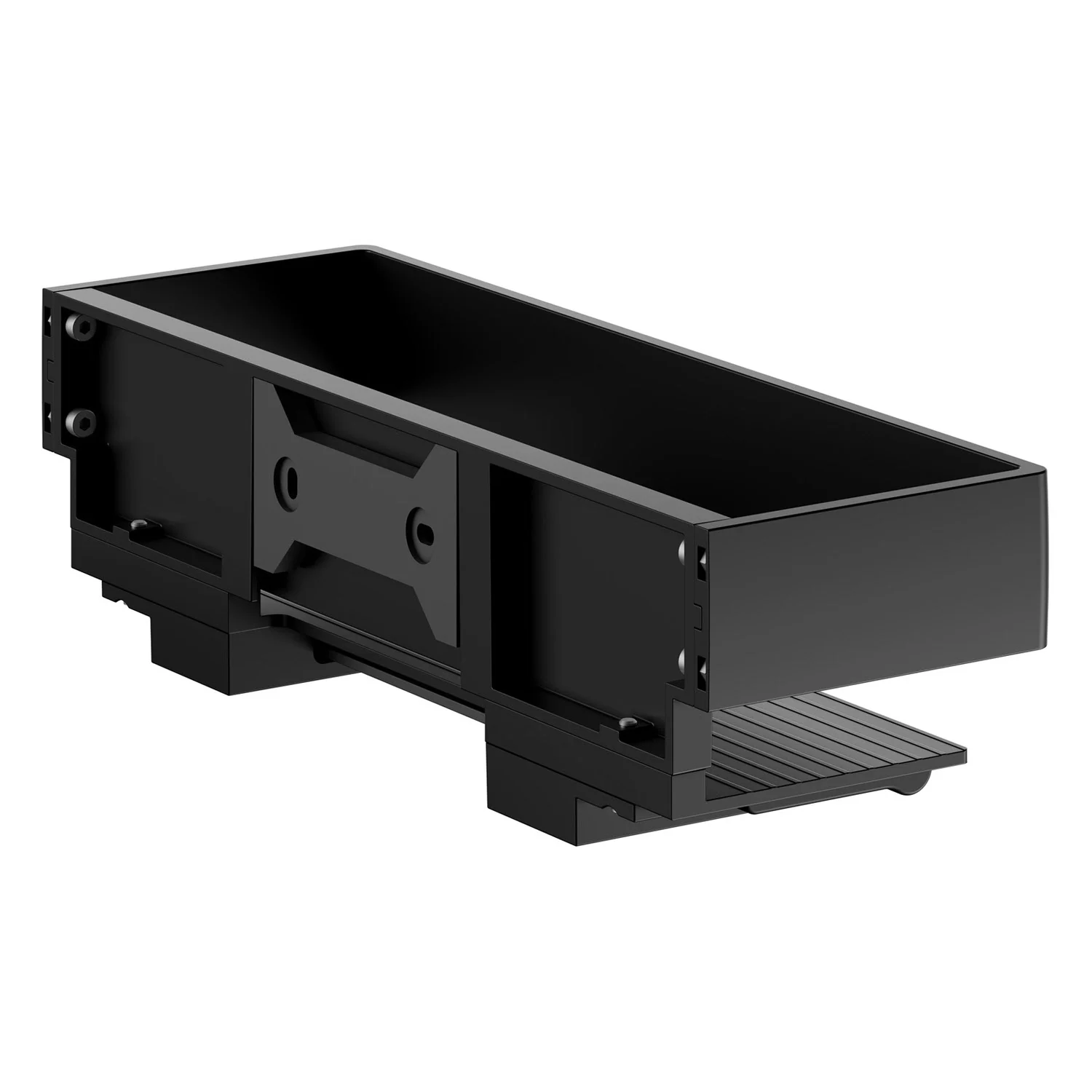 Keuco EDITION 11 Black Selection Duschkorb mit Glasabzieher Bild 3