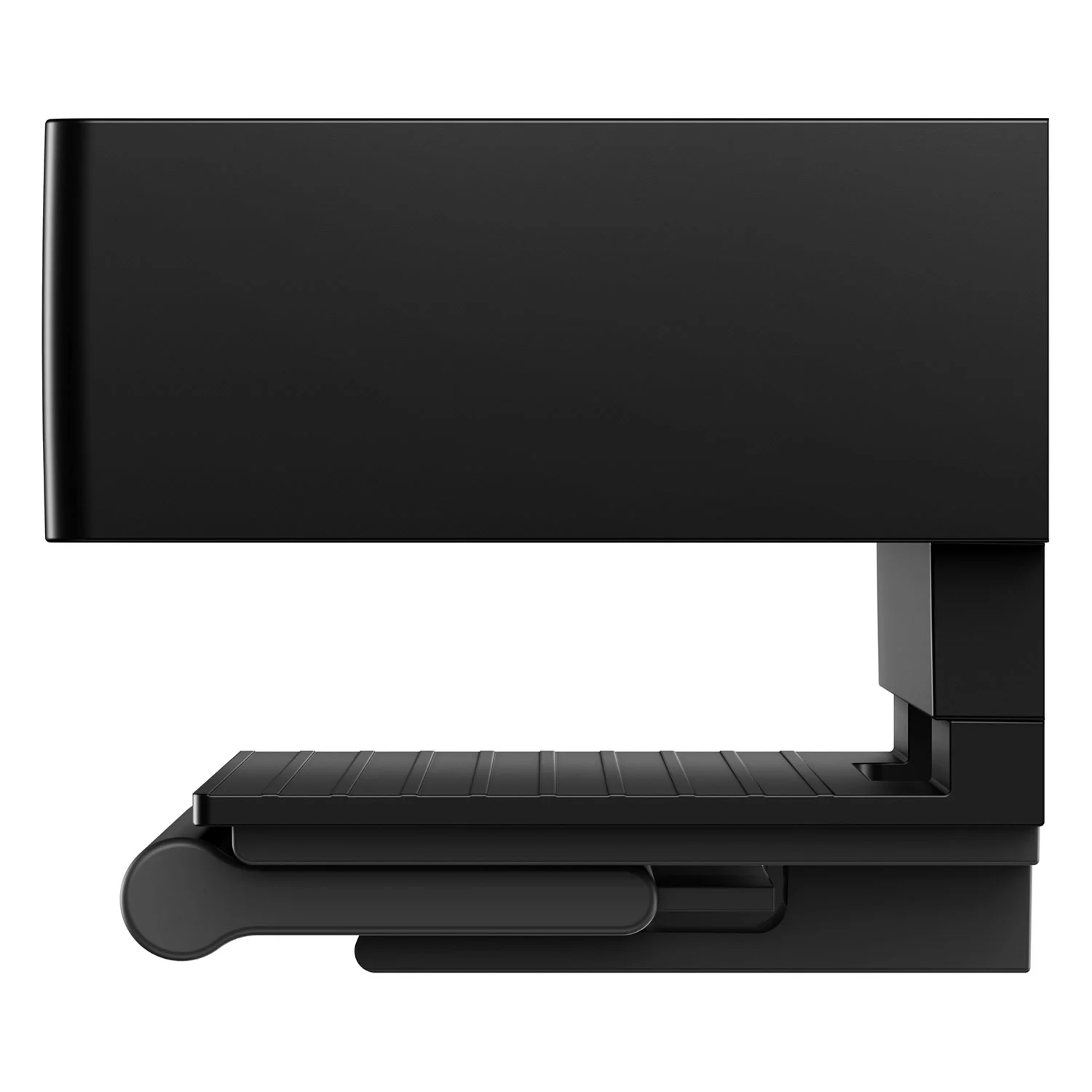 Keuco EDITION 11 Black Selection Duschkorb mit Glasabzieher Bild 5