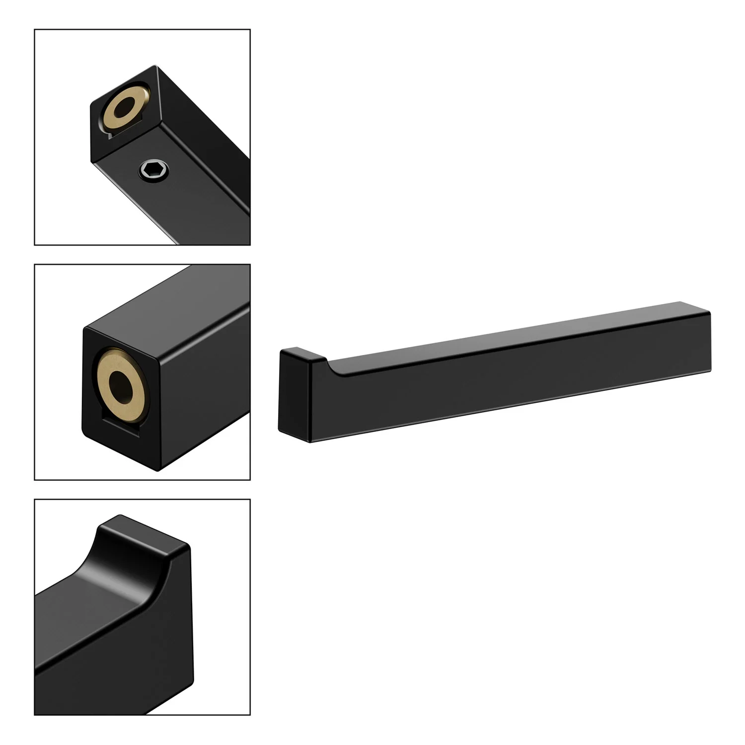 Keuco EDITION 11 Black Selection Toilettenpapier-Ersatzrollenhalter Bild 6