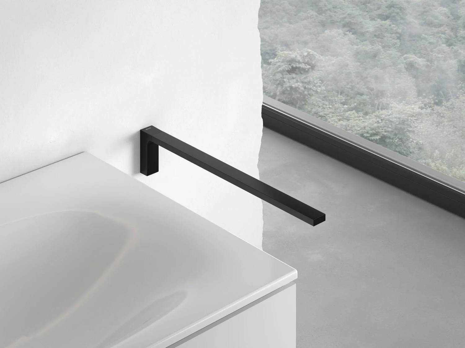 Keuco EDITION 11 Black Selection Handtuchhalter einarmig, starr, 45 cm Bild 11