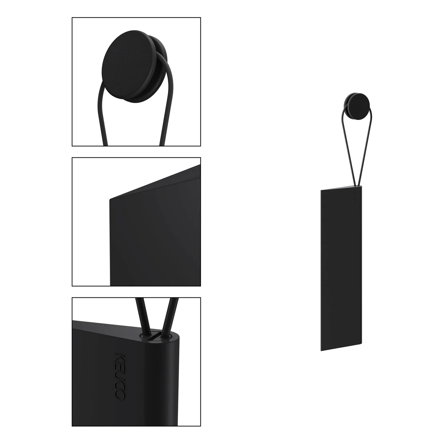 Keuco Duschabzieher mit klebbarer Wandhalterung Bild 3